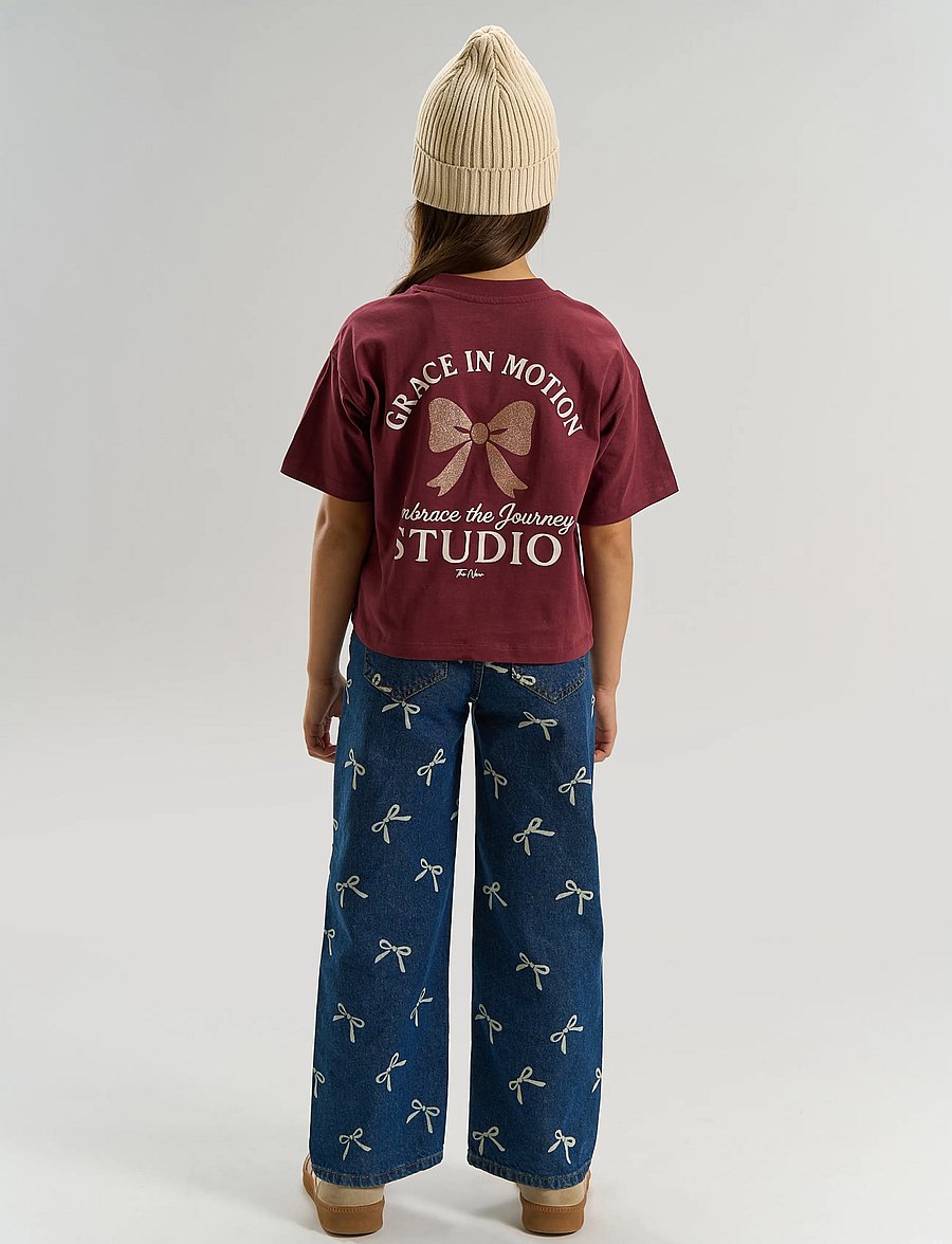 The New - TNVirginia Wide Fit Jeans - loose jeans - medium blue denim aop - 3