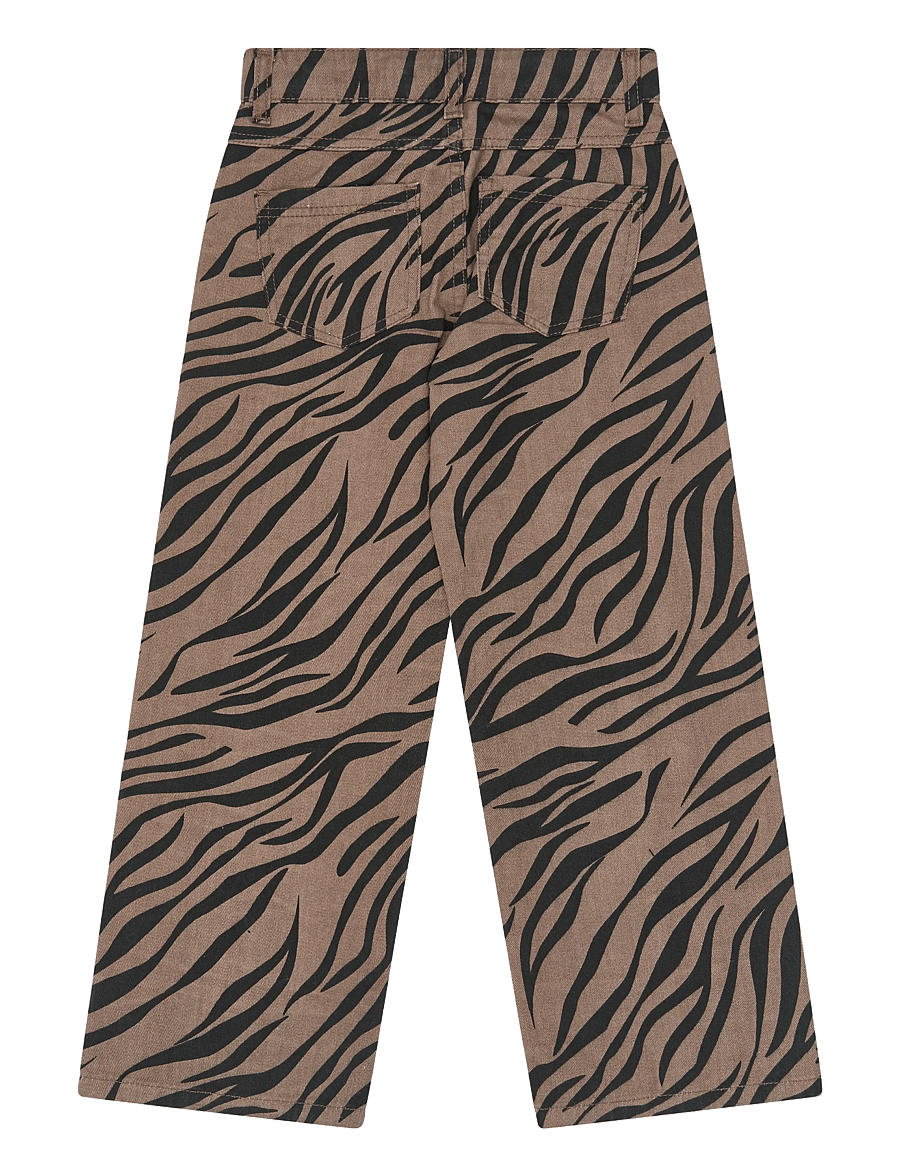 The New - TNVanya Wide Fit Jeans - hosen mit weitem bein - taupe gray aop tn - 2