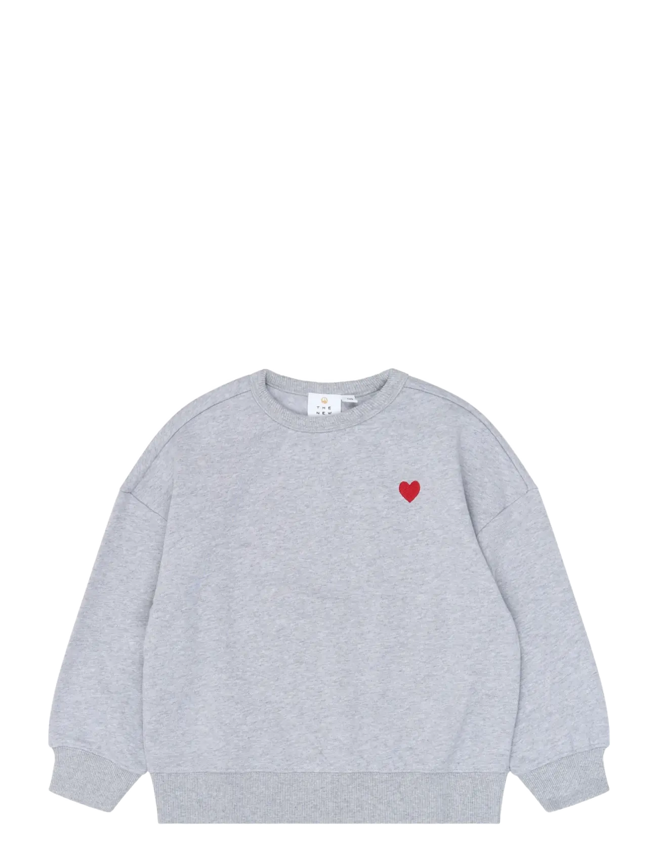 The New TNVolina OS Melange Sweatshirt - The New - LIGHT GREY MELANGE / grey