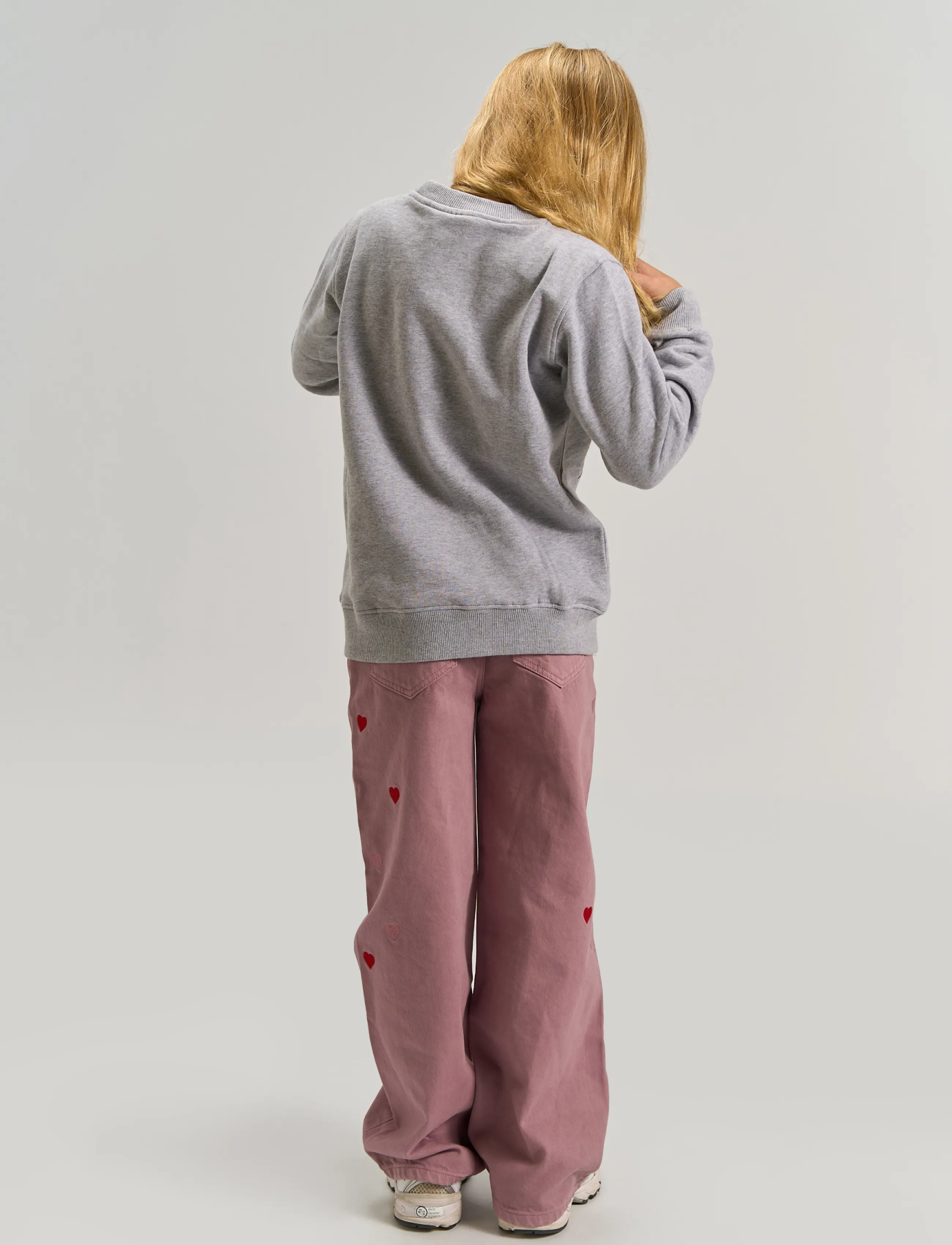 The New - TNVivi Sweatshirt - sweatshirts - light grey melange - 3