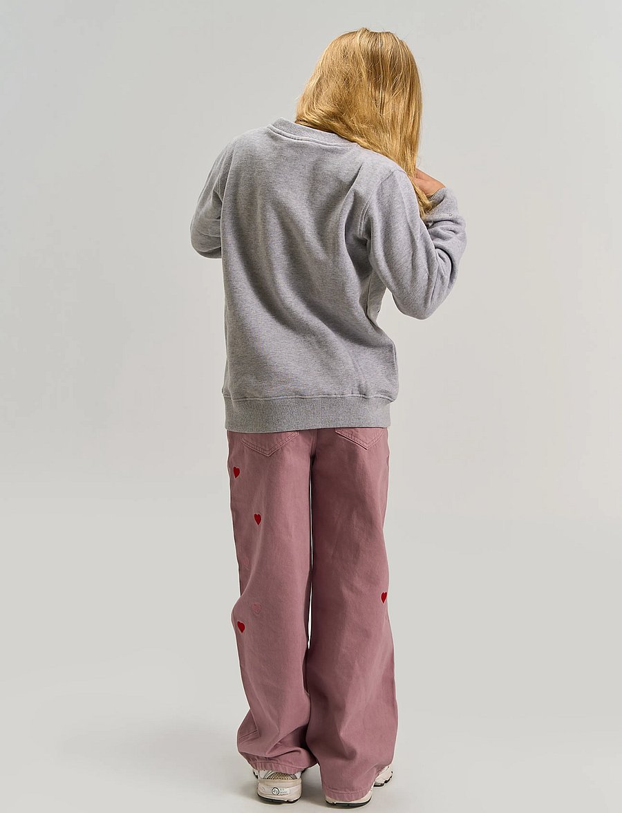The New - TNVivi Sweatshirt - sweatshirts - light grey melange - 3