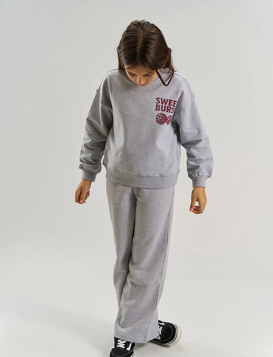 The New - TNVivi Sweatpants - light grey melange - 2