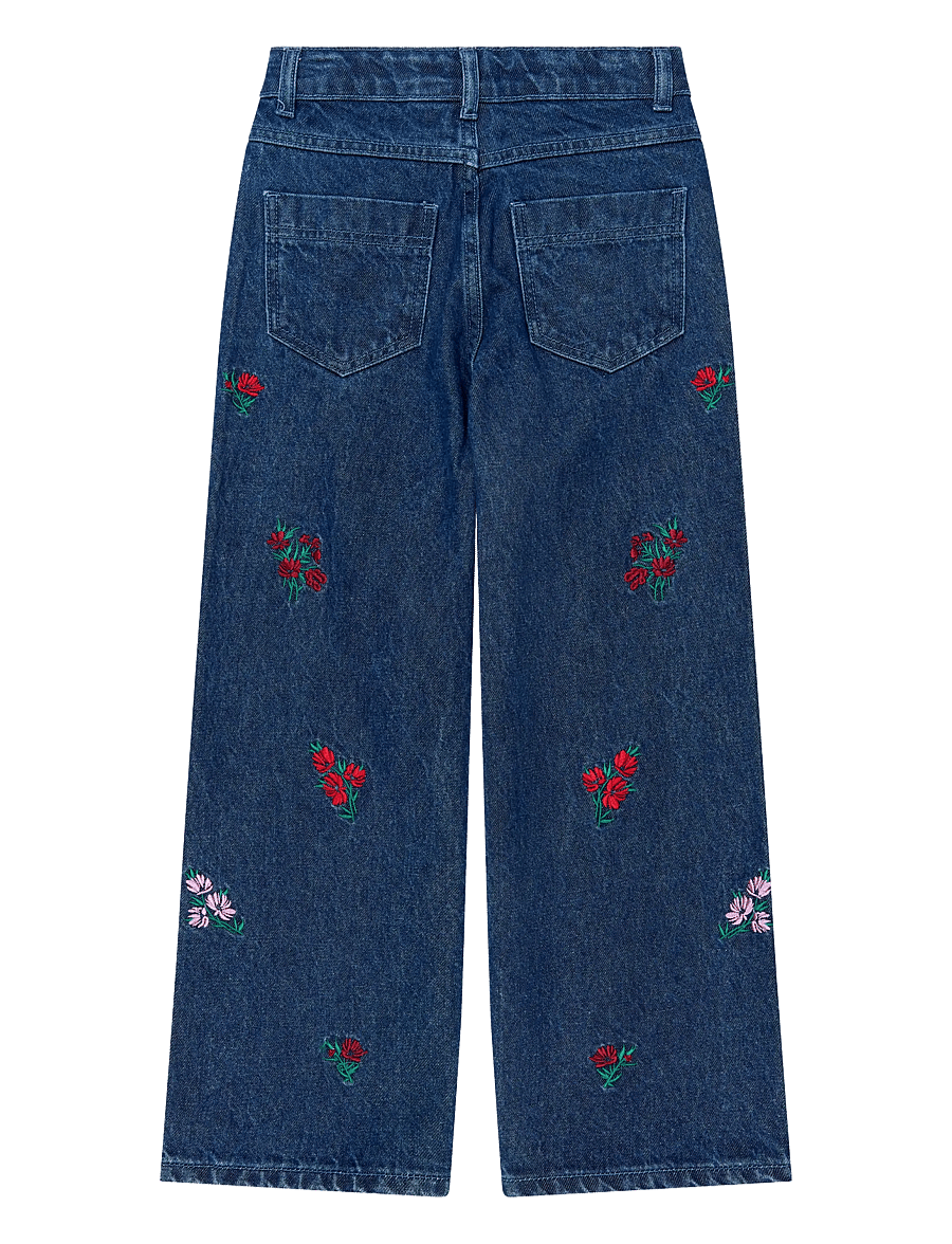 The New - TNVincetta Wide Fit Jeans - medium blue denim emb - 2