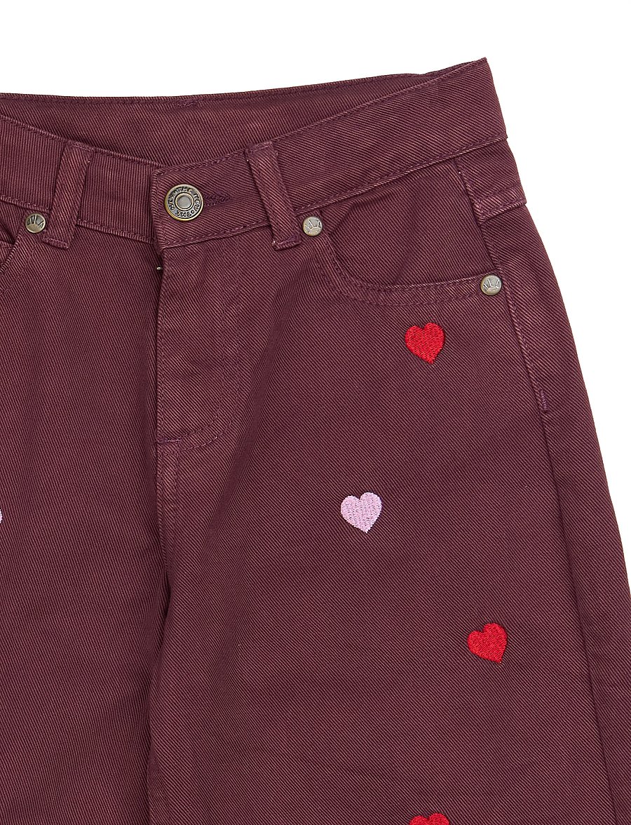The New - TNValentine Wide Fit Jeans - burgundy emb tn - 4