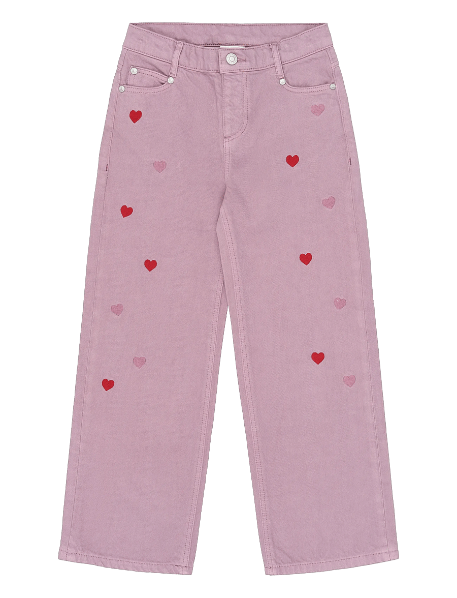 The New - TNValentine Wide Fit Jeans - hosen mit weitem bein - elderberry emb tn - 1
