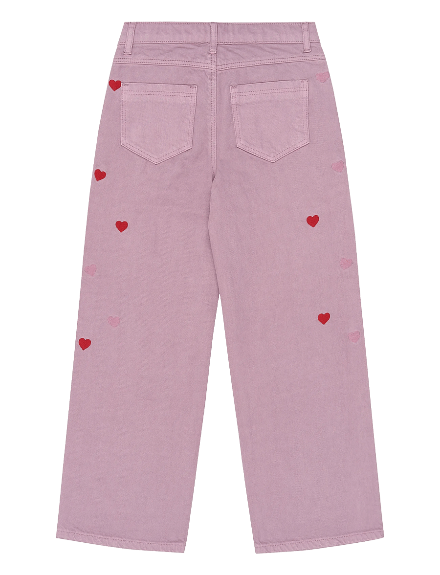 The New - TNValentine Wide Fit Jeans - hosen mit weitem bein - elderberry emb tn - 2
