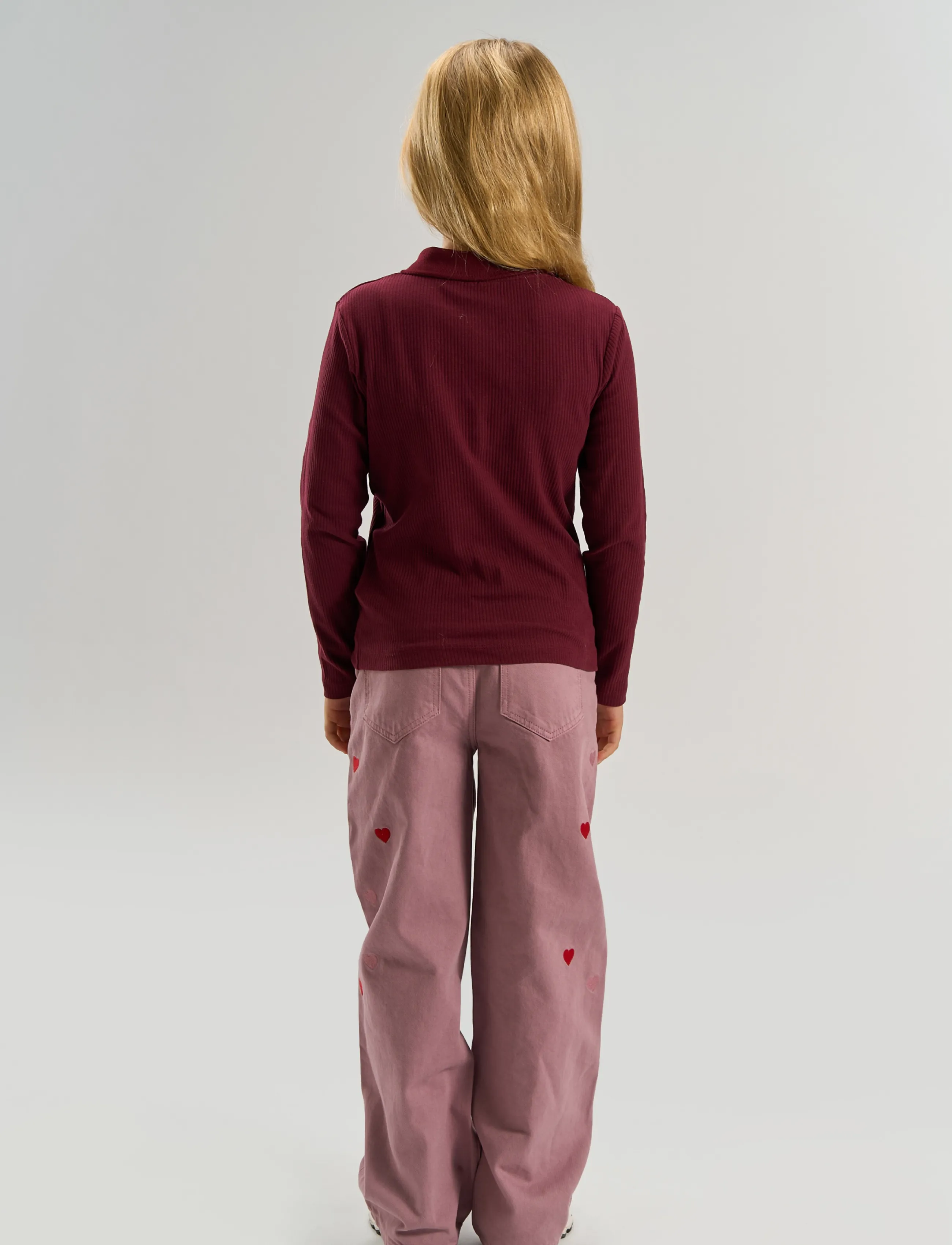 The New - TNValentine Wide Fit Jeans - hosen mit weitem bein - elderberry emb tn - 3