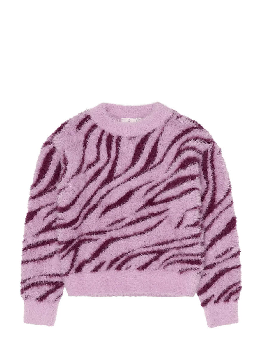 The New - TNVania Jacquard Pullover - pullover - pink lavender aop tn - 1