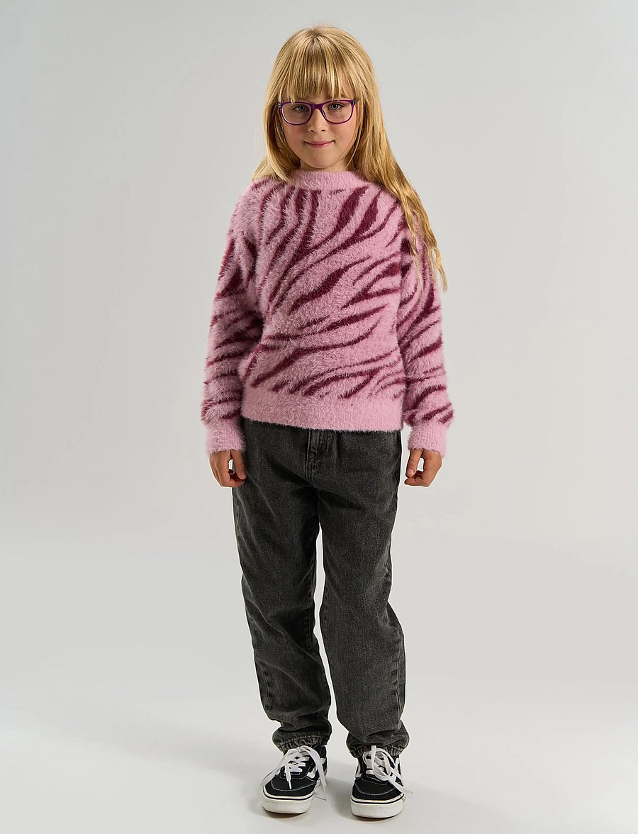 The New - TNVania Jacquard Pullover - pullover - pink lavender aop tn - 0