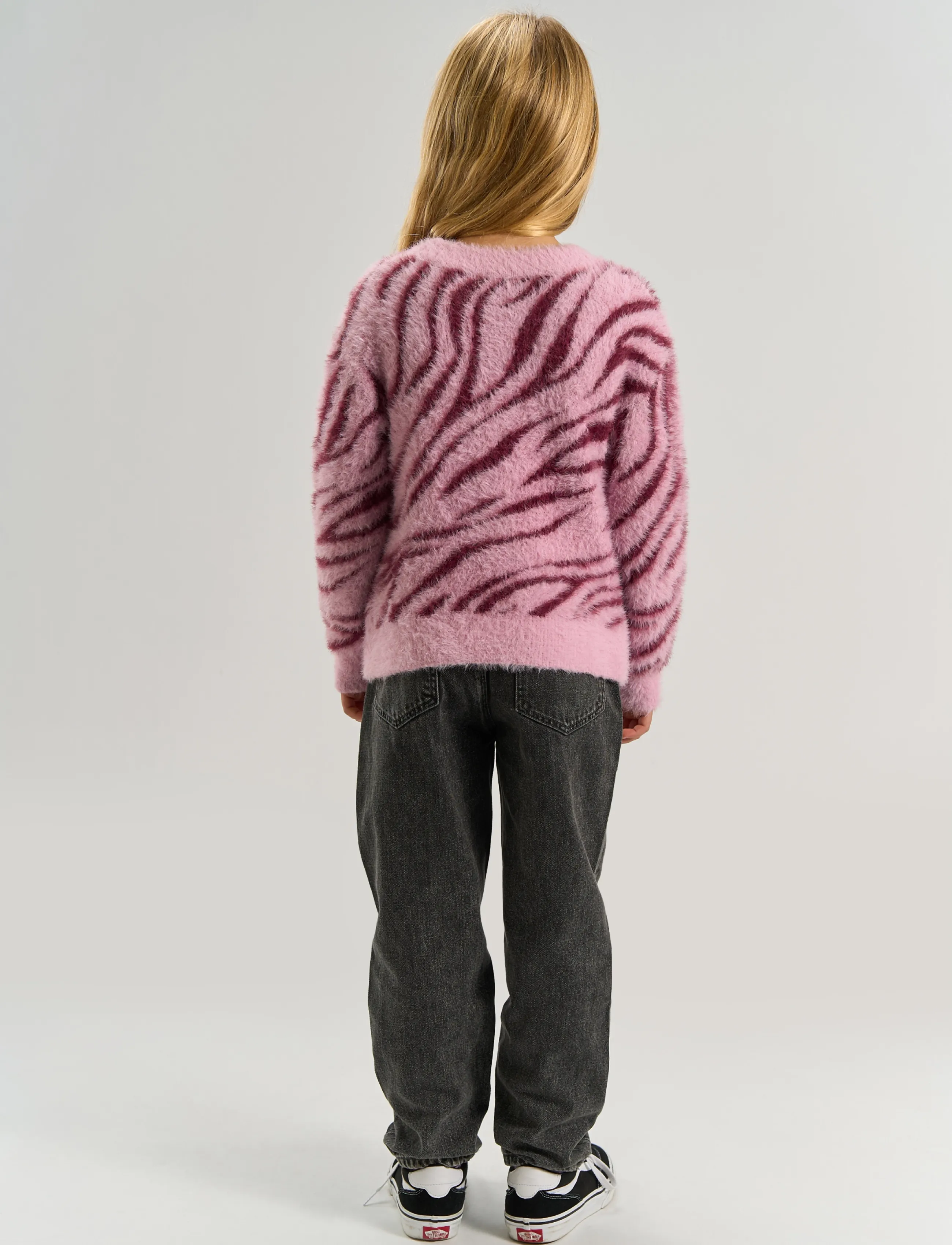 The New - TNVania Jacquard Pullover - pullover - pink lavender aop tn - 3