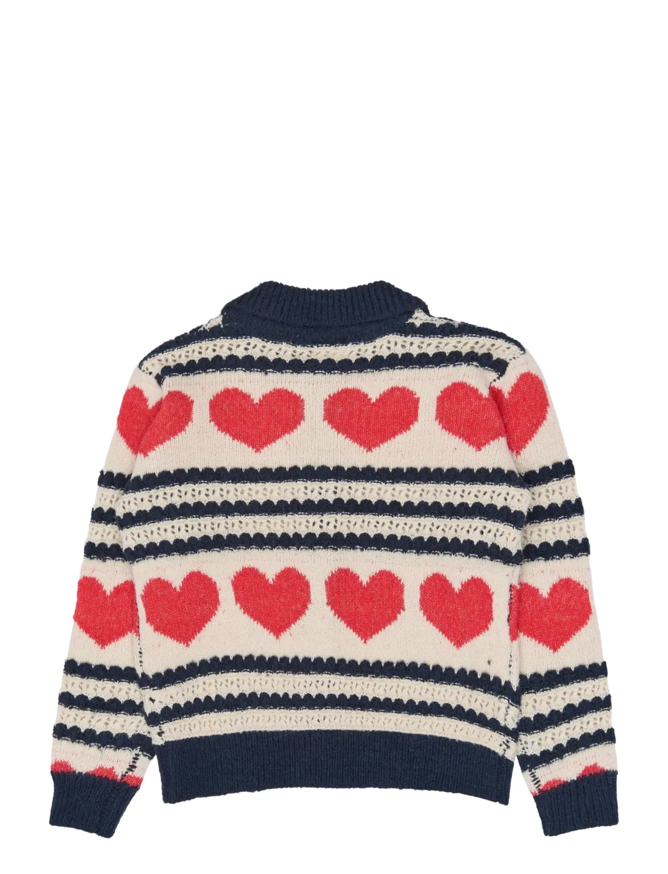The New - TNVallie Jacquard Cardigan - cardigans - gardenia striped - 2