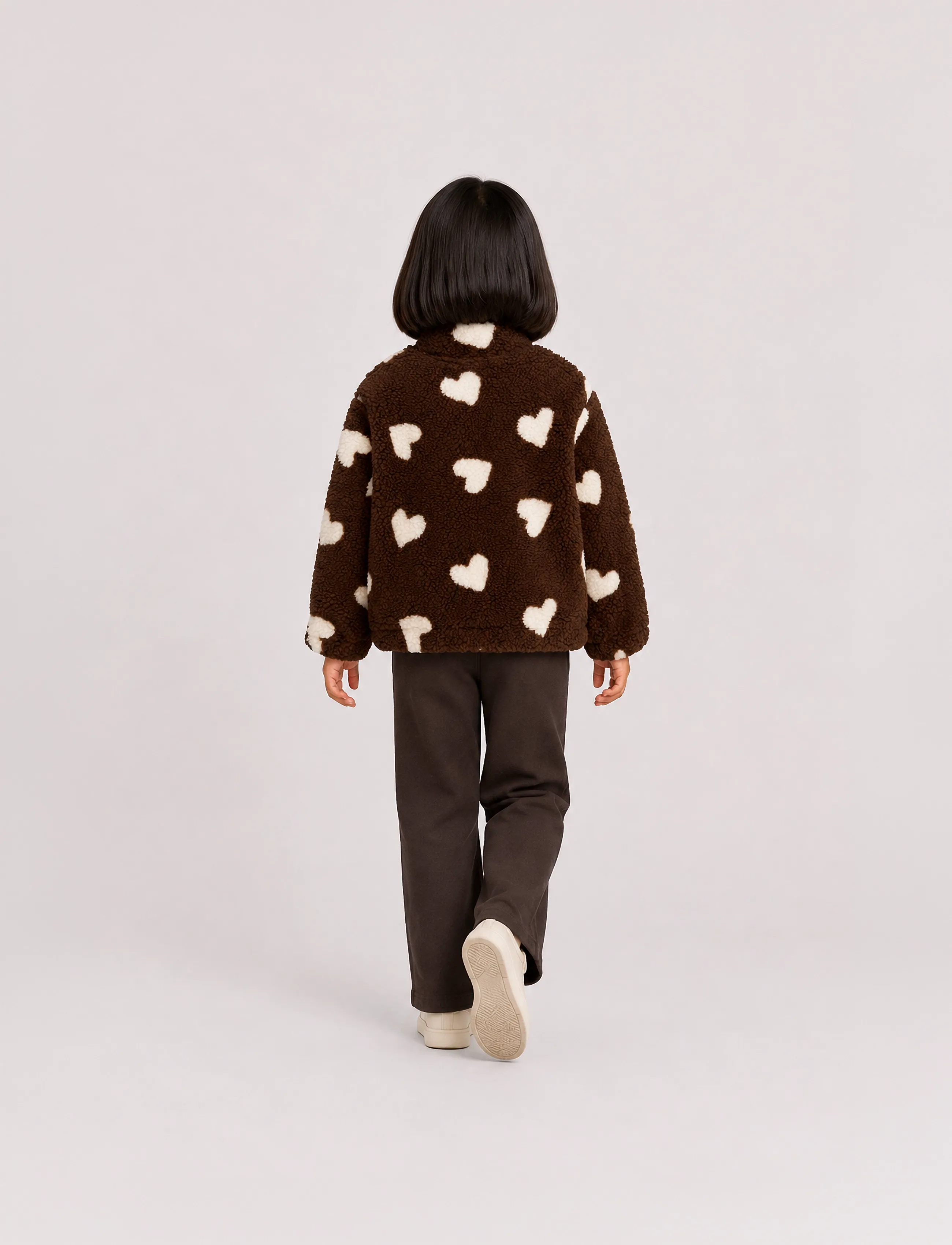 The New - TNUnita OS Teddy Jacket - höstjackor - chestnut aop - 3