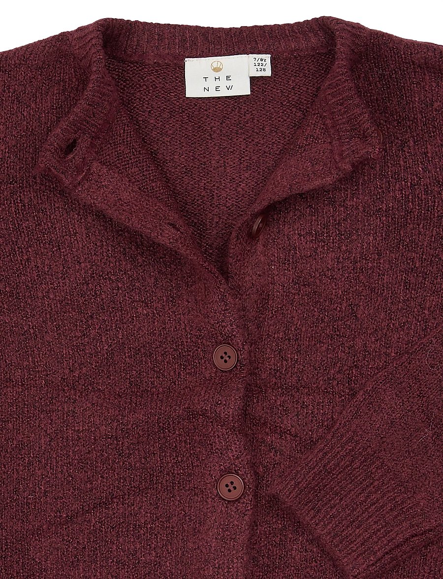 The New - TNVerity Knit Cardigan - thermo-jacken - burgundy tn - 4