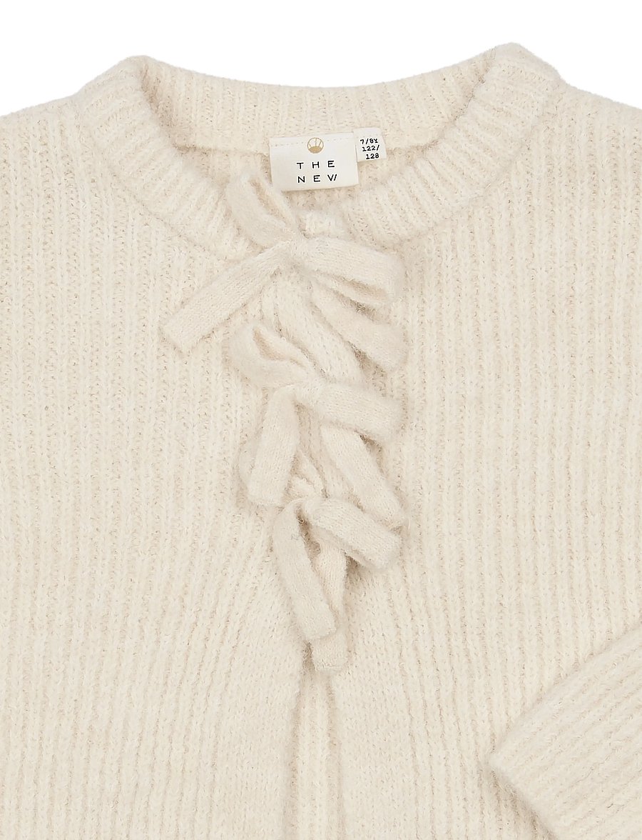 The New - TNValencia Knit Cardigan - leichte jacken - gardenia - 5