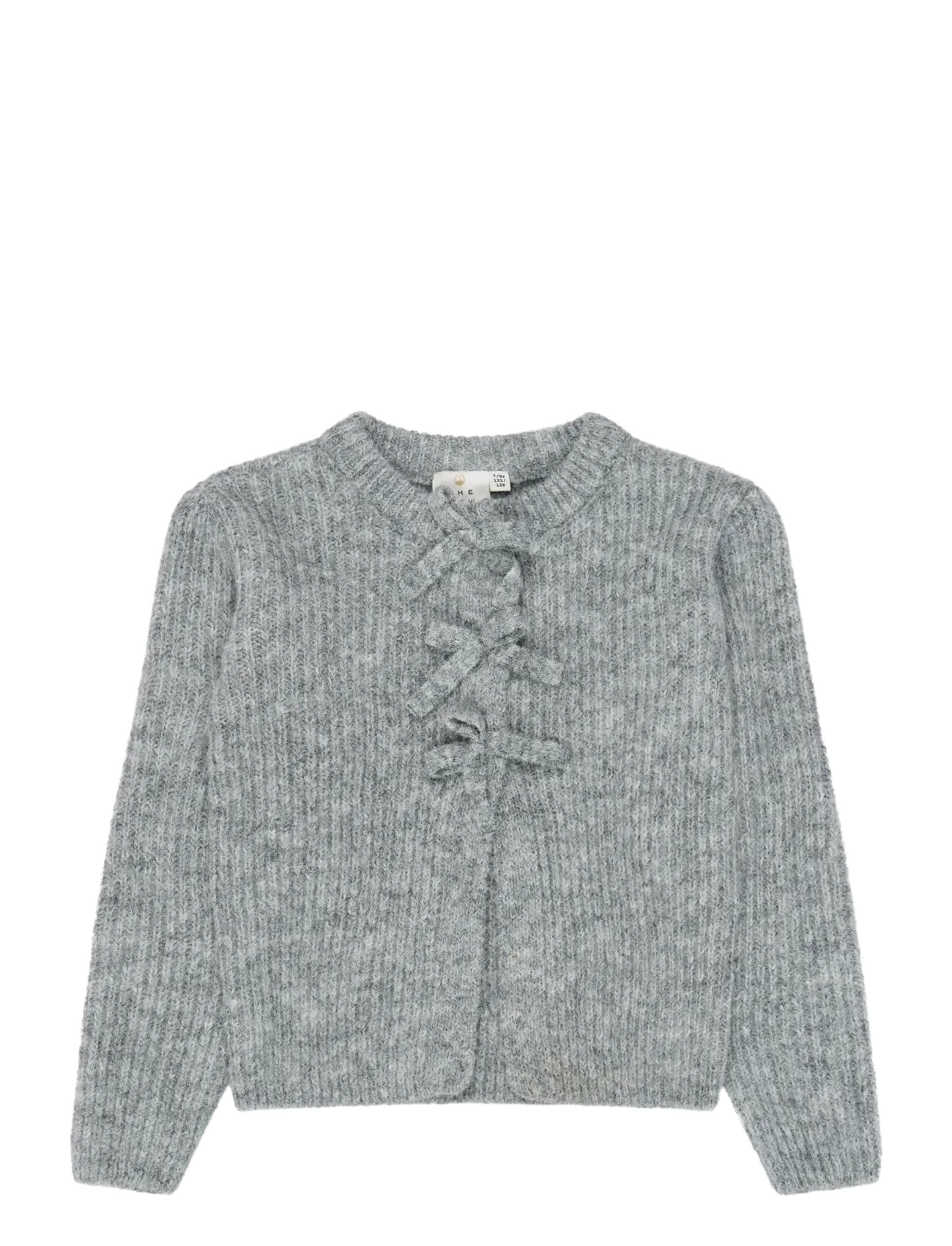 The New TNValencia Knit Cardigan - The New - LIGHT GREY MELANGE / grey