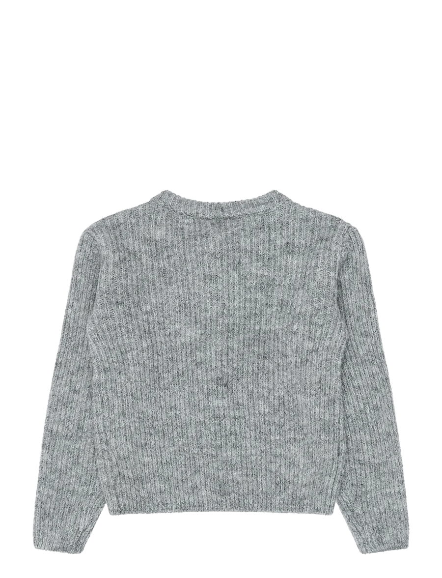 The New - TNValencia Knit Cardigan - leichte jacken - light grey melange - 1