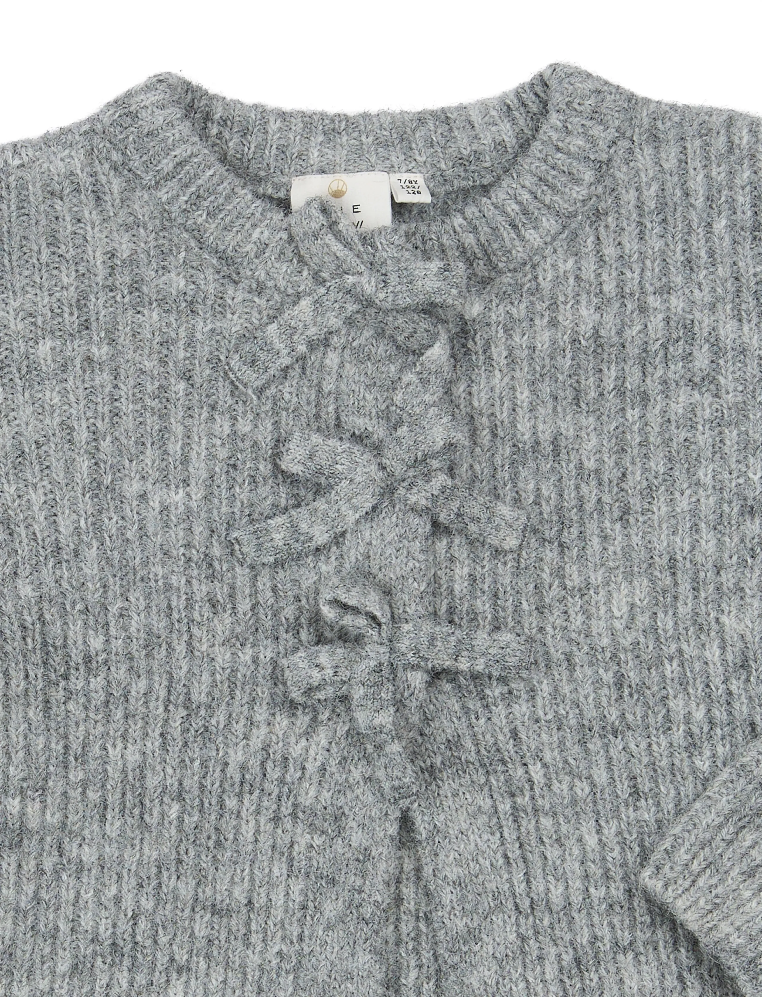 The New - TNValencia Knit Cardigan - leichte jacken - light grey melange - 2