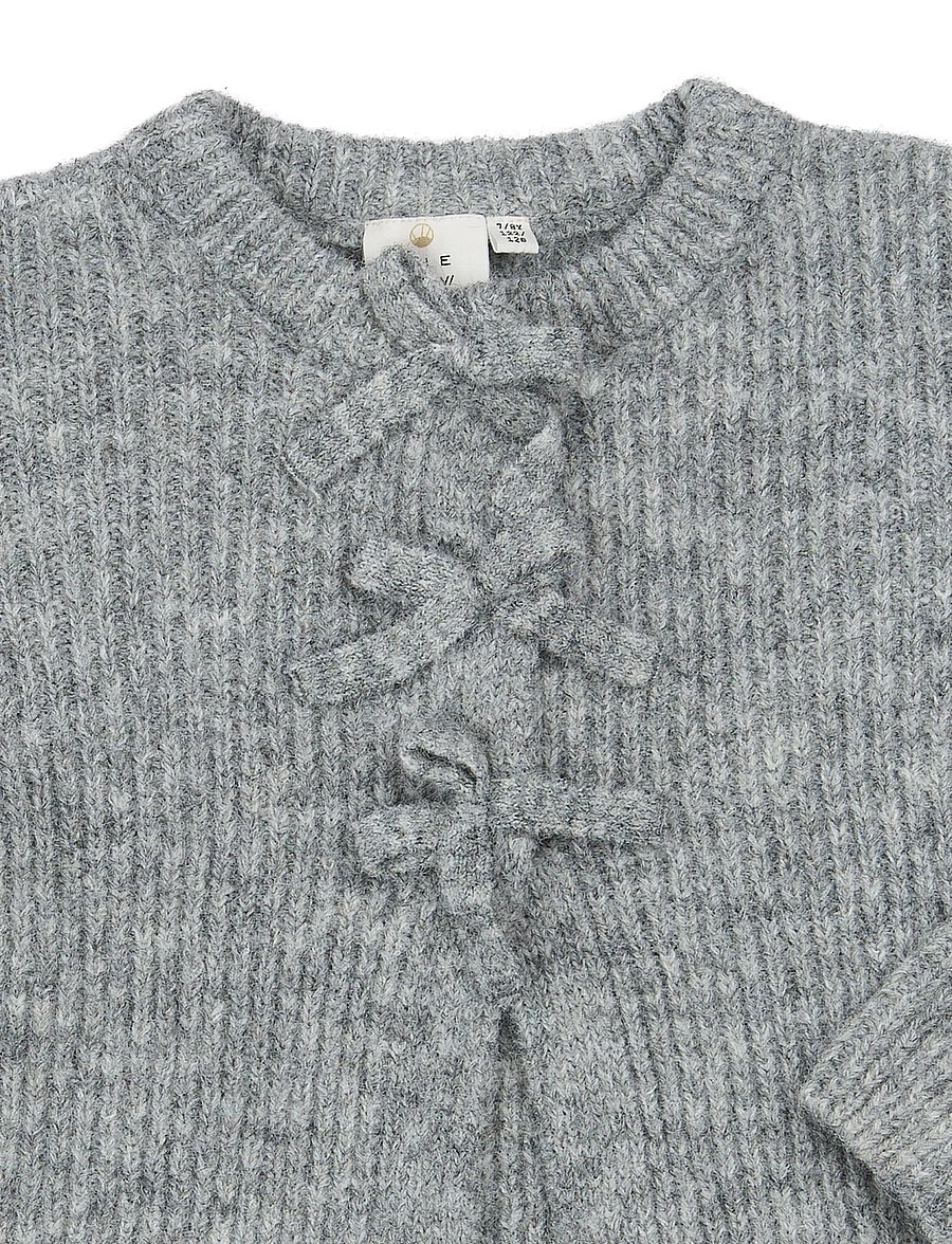 The New - TNValencia Knit Cardigan - leichte jacken - light grey melange - 2