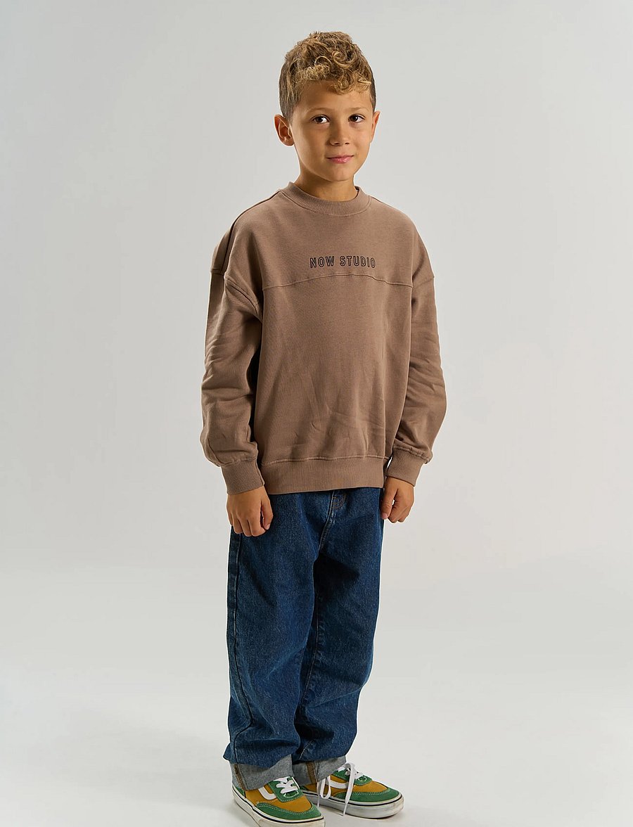 The New - TNVeryl OS Sweatshirt - sweatshirts - taupe gray tn - 0