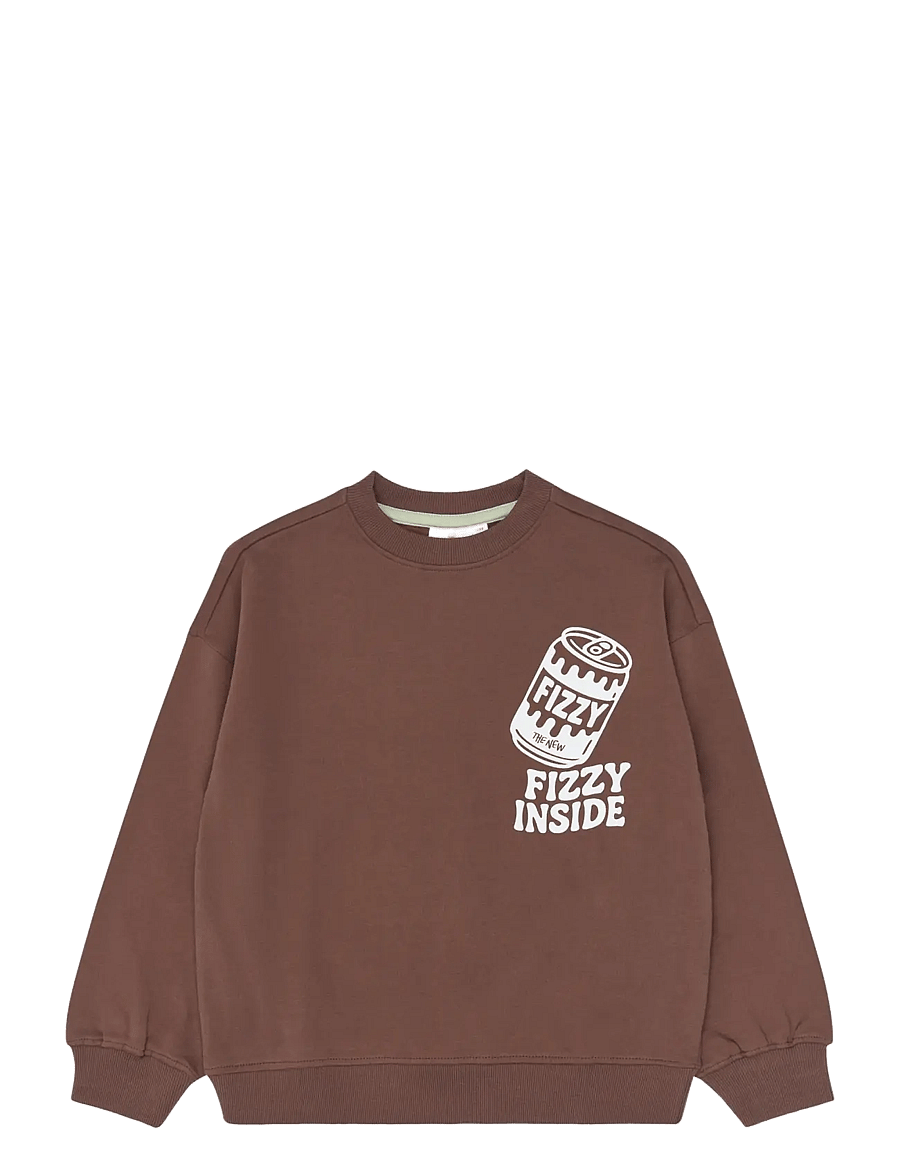 The New - TNValentino OS Sweatshirt - sweatshirts - chestnut - 1