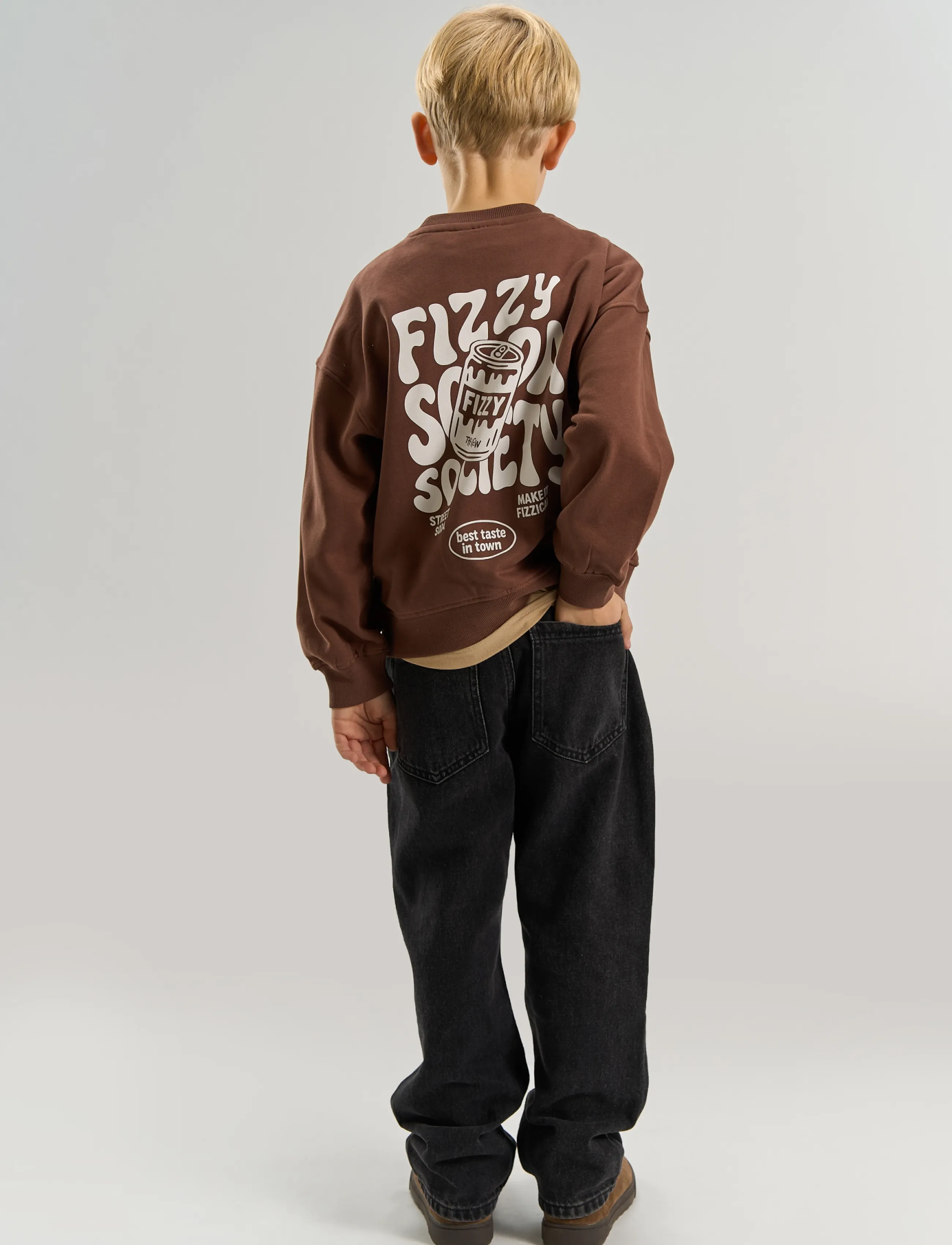 The New - TNValentino OS Sweatshirt - sweatshirts - chestnut - 4