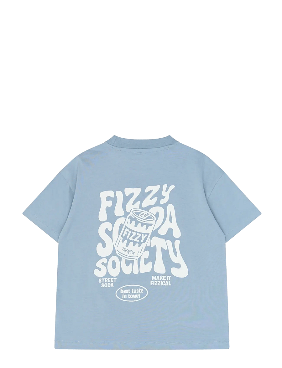 The New - TNValentin OS S_S Tee - kortærmede t-shirts - ashley blue - 2