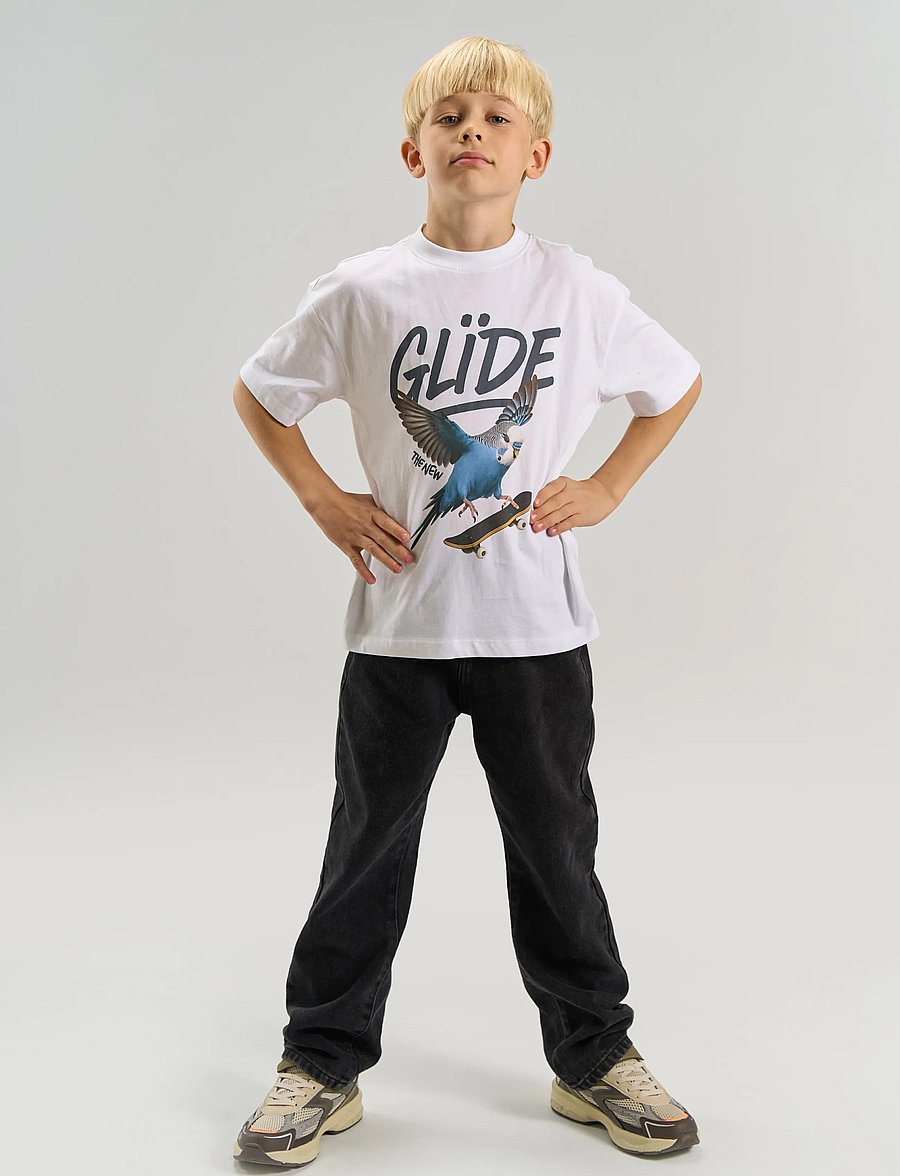 The New - TNVince OS S_S Tee - kortærmede t-shirts - bright white - 0