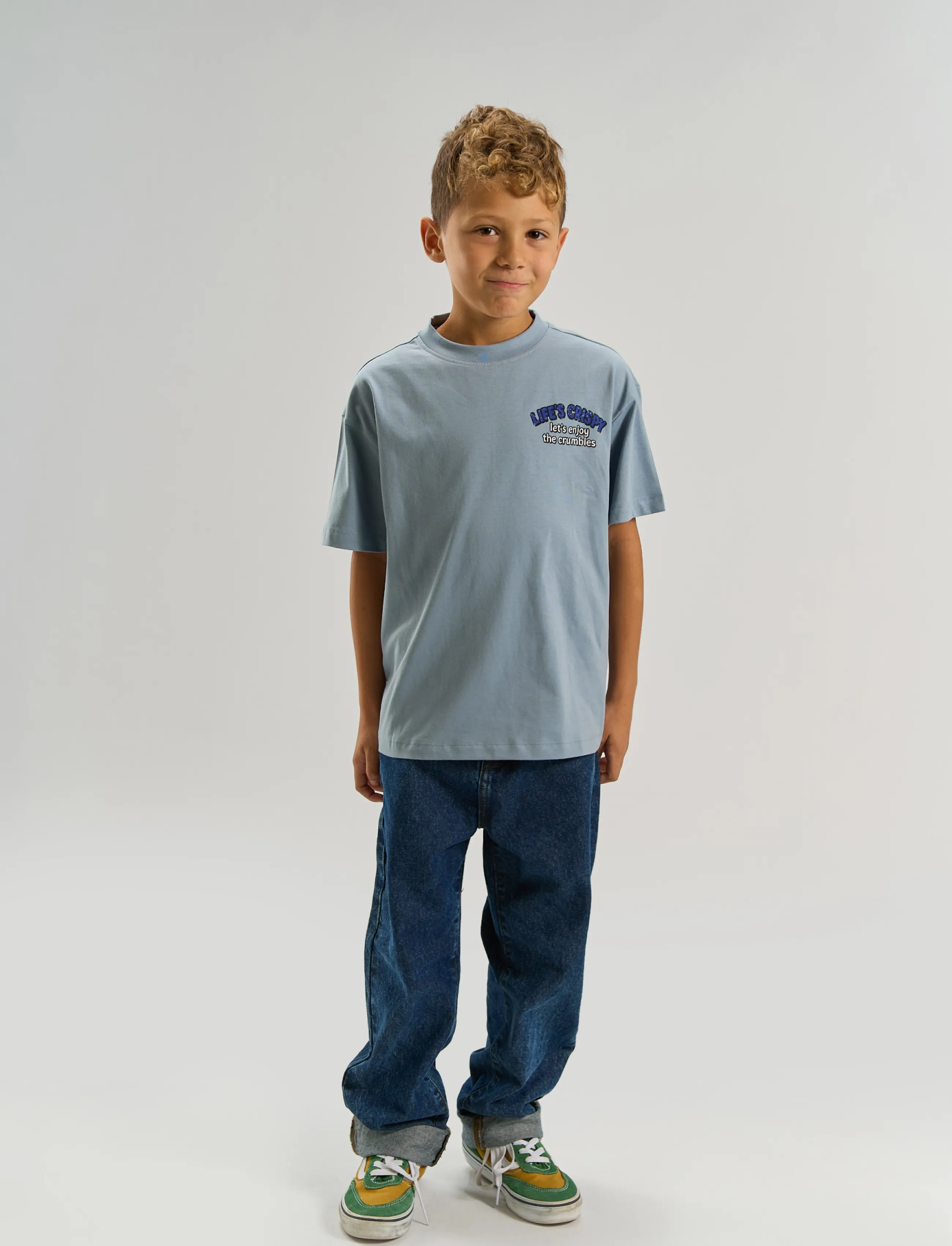 The New TNVilmar OS S_S Tee - T-särgid - ASHLEY BLUE / blue