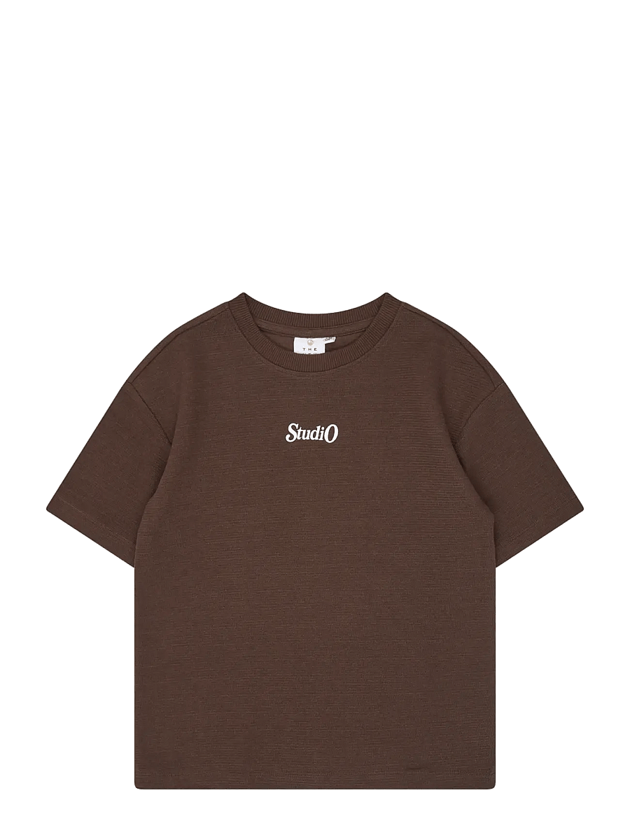 The New - TNVarl OS S_S Tee - kortærmede t-shirts - chestnut - 1