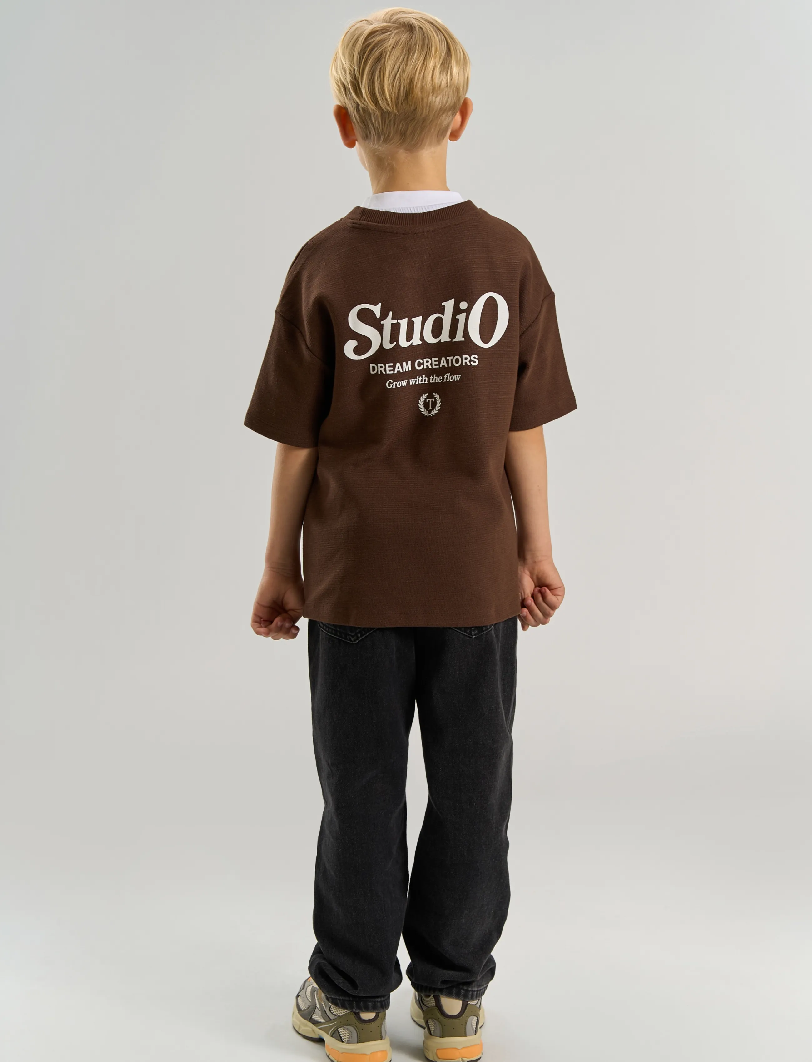 The New - TNVarl OS S_S Tee - kortærmede t-shirts - chestnut - 3