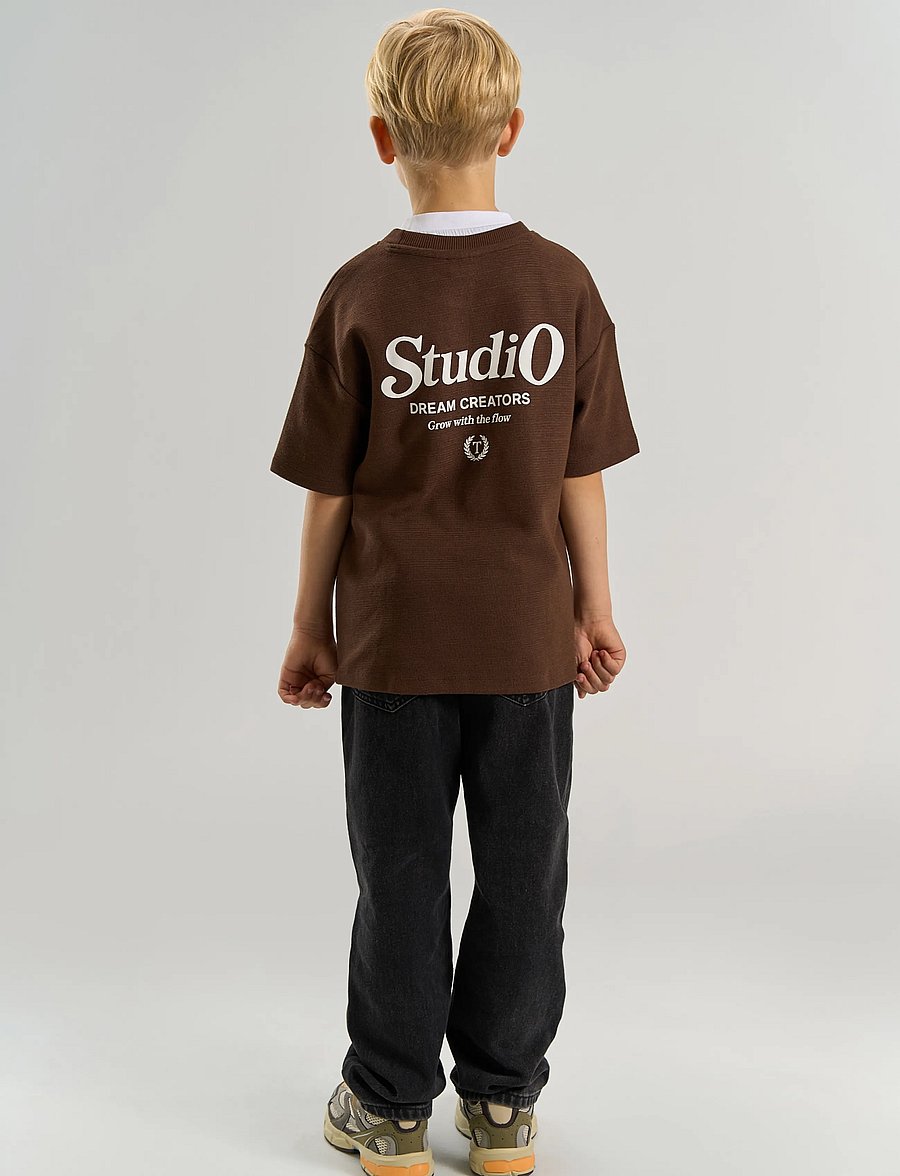 The New - TNVarl OS S_S Tee - kortærmede t-shirts - chestnut - 3