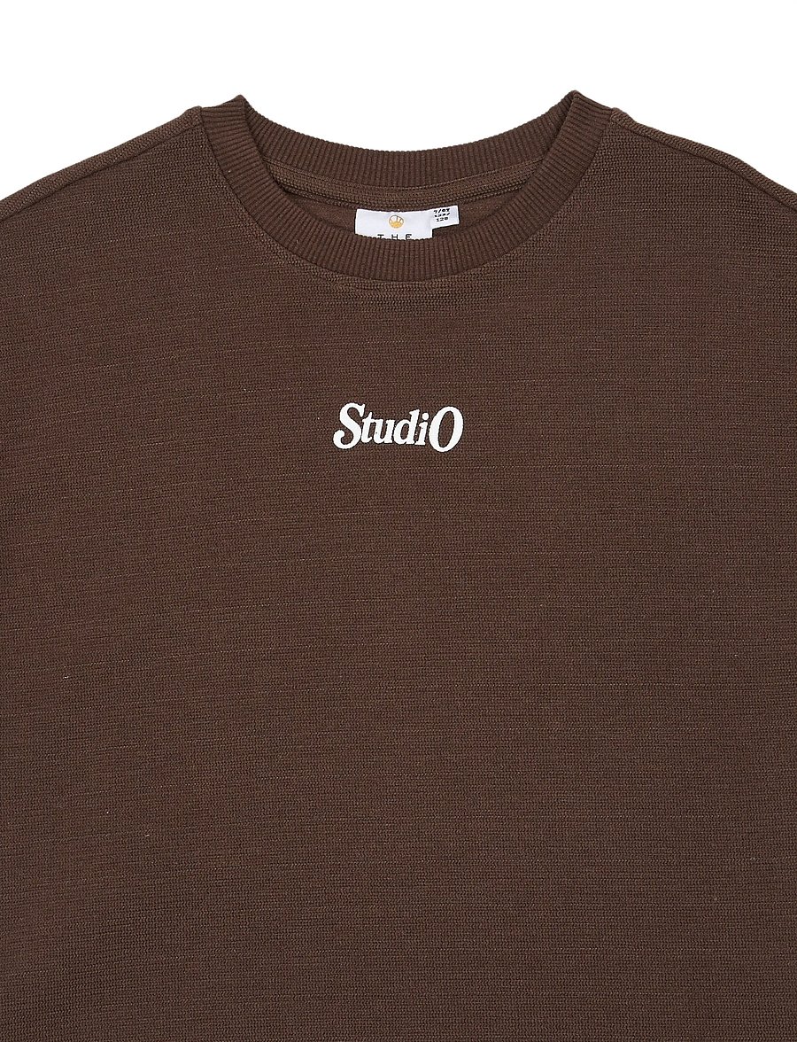 The New - TNVarl OS S_S Tee - kortærmede t-shirts - chestnut - 4