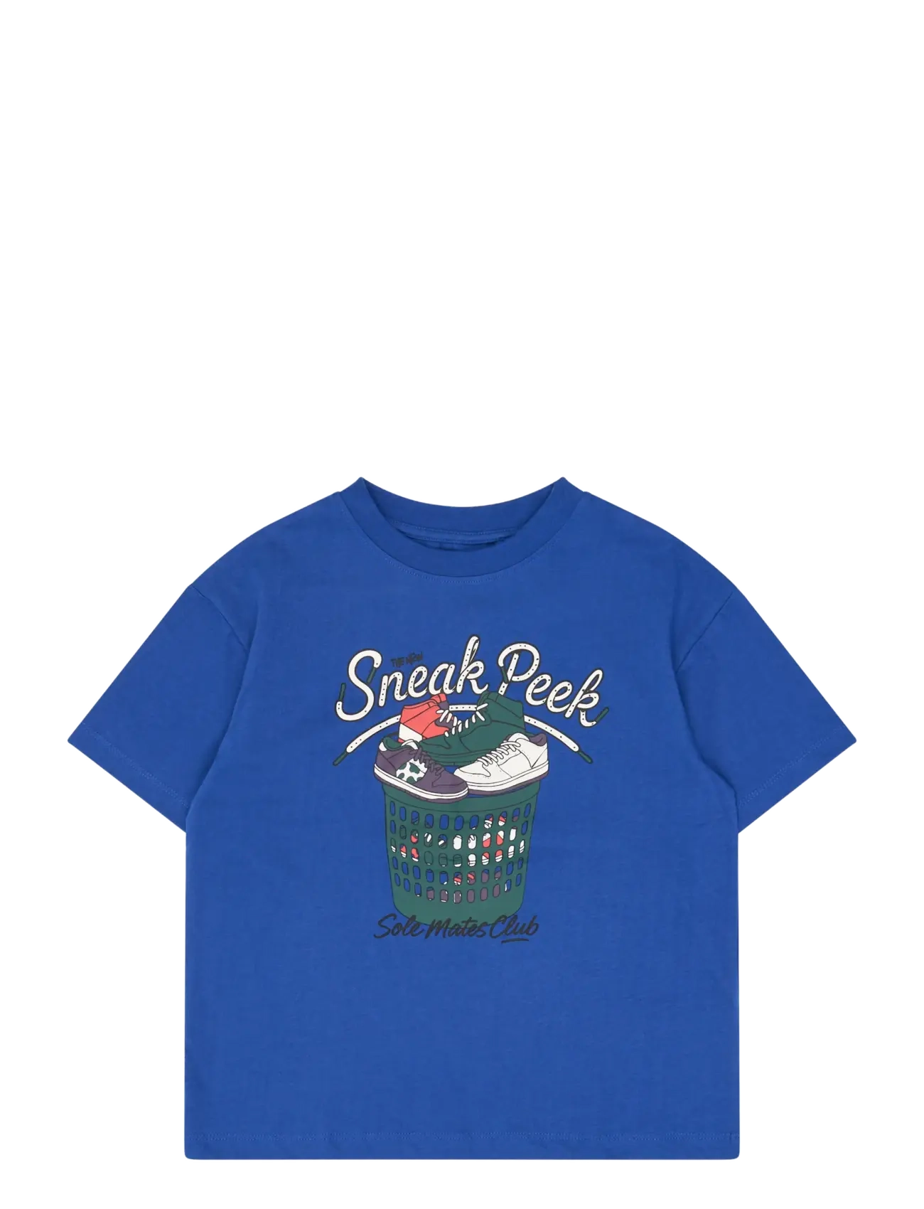 The New TNVitali OS S_S Tee - The New - MAZARINE BLUE / blue