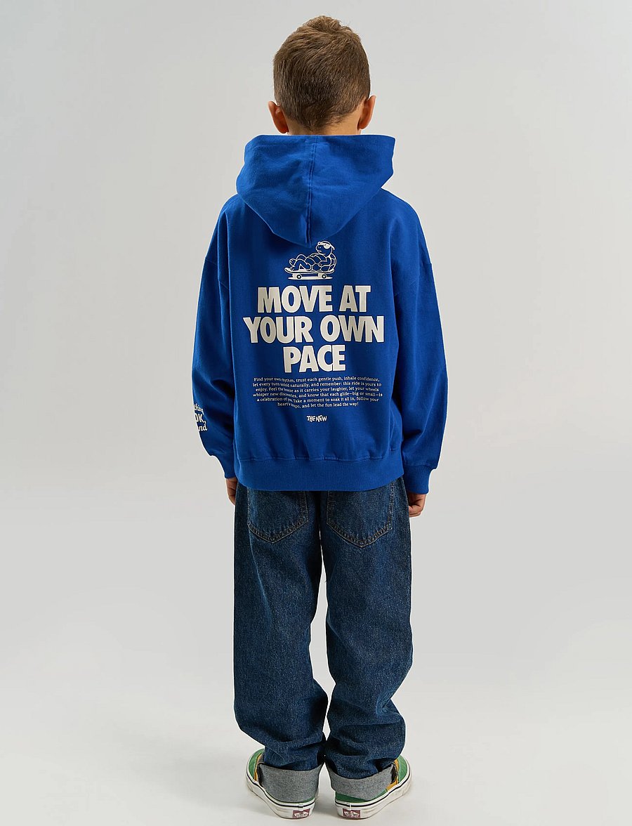 The New - TNVermont OS Hoodie - mazarine blue - 3