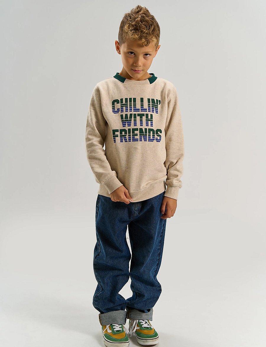 The New - TNVille Sweatshirt - sweatshirts - oatmeal melange - 0