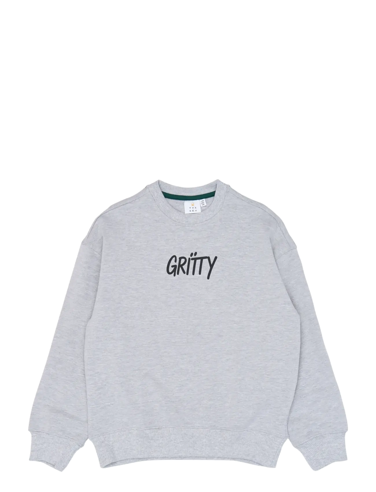 The New TNViggo OS Melange Sweatshirt - The New - LIGHT GREY MELANGE / grey