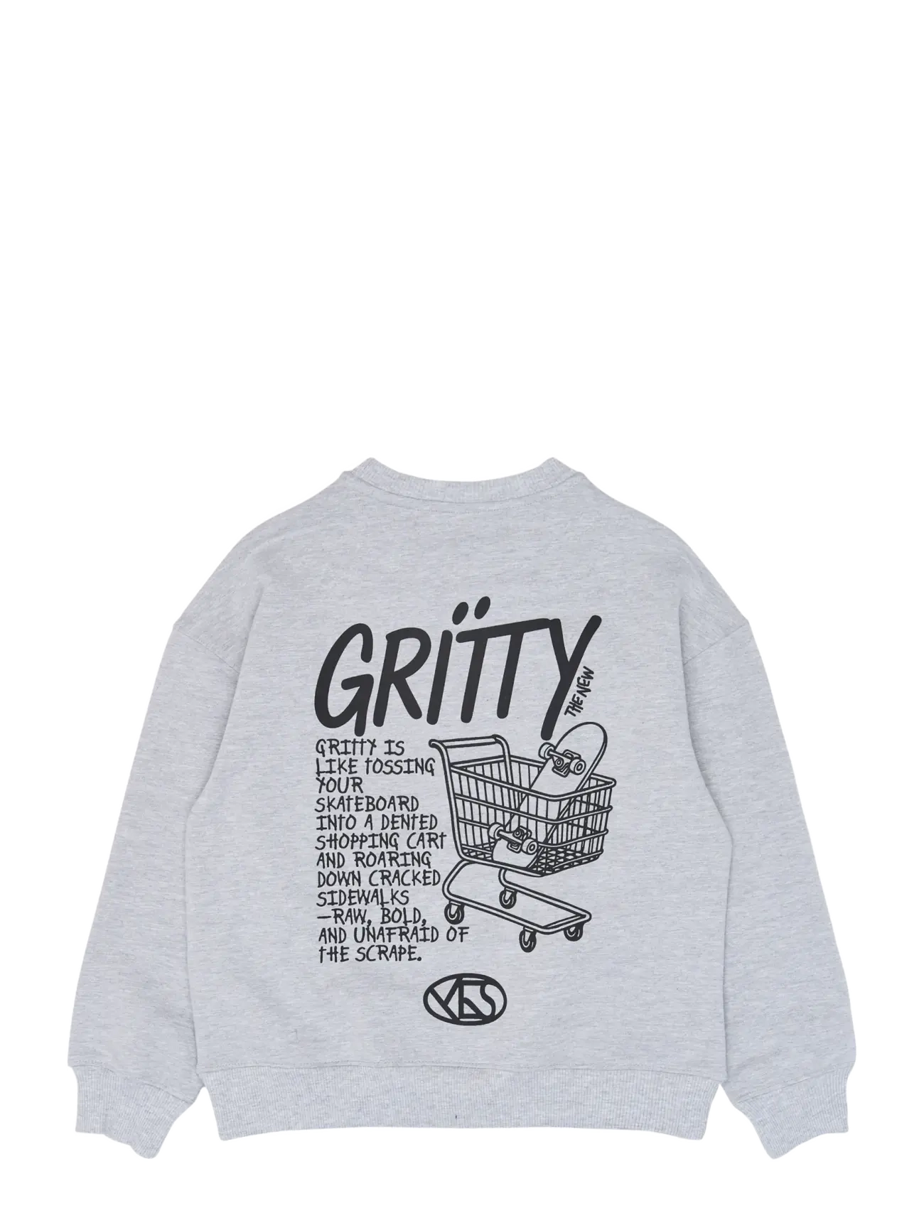 The New - TNViggo OS Melange Sweatshirt - sweatshirts - light grey melange - 1