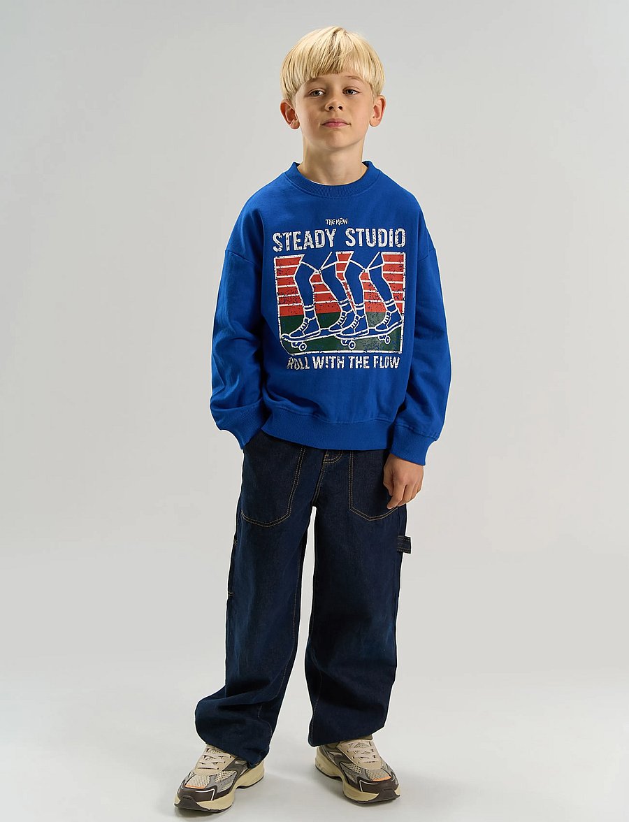 The New - TNVern OS Sweatshirt - mazarine blue - 0