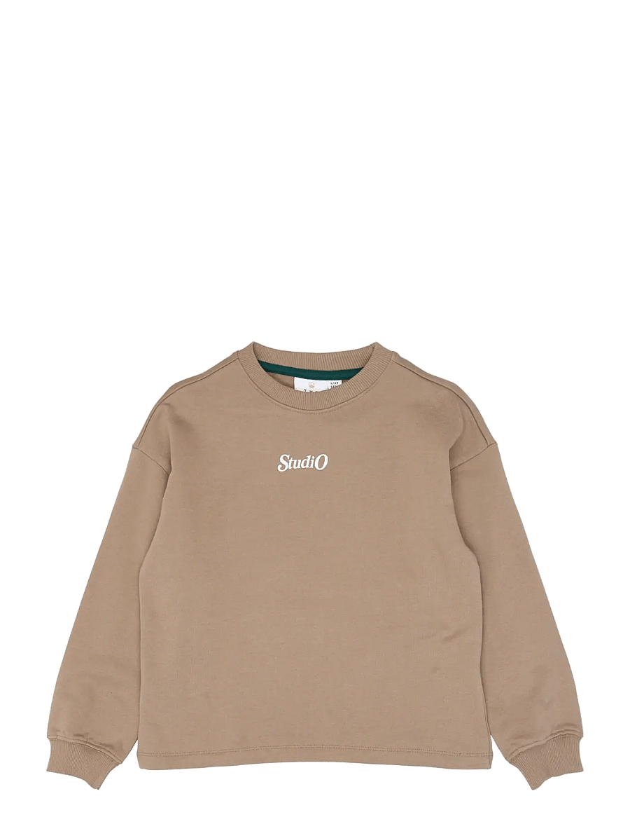 The New - TNVicente OS Sweatshirt - sweatshirts - taupe gray tn - 1
