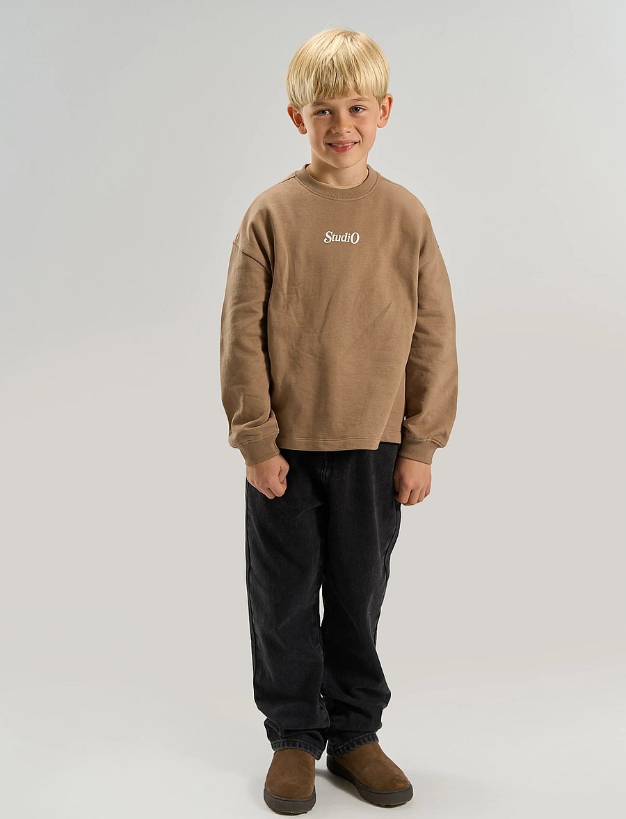The New - TNVicente OS Sweatshirt - sweatshirts - taupe gray tn - 0