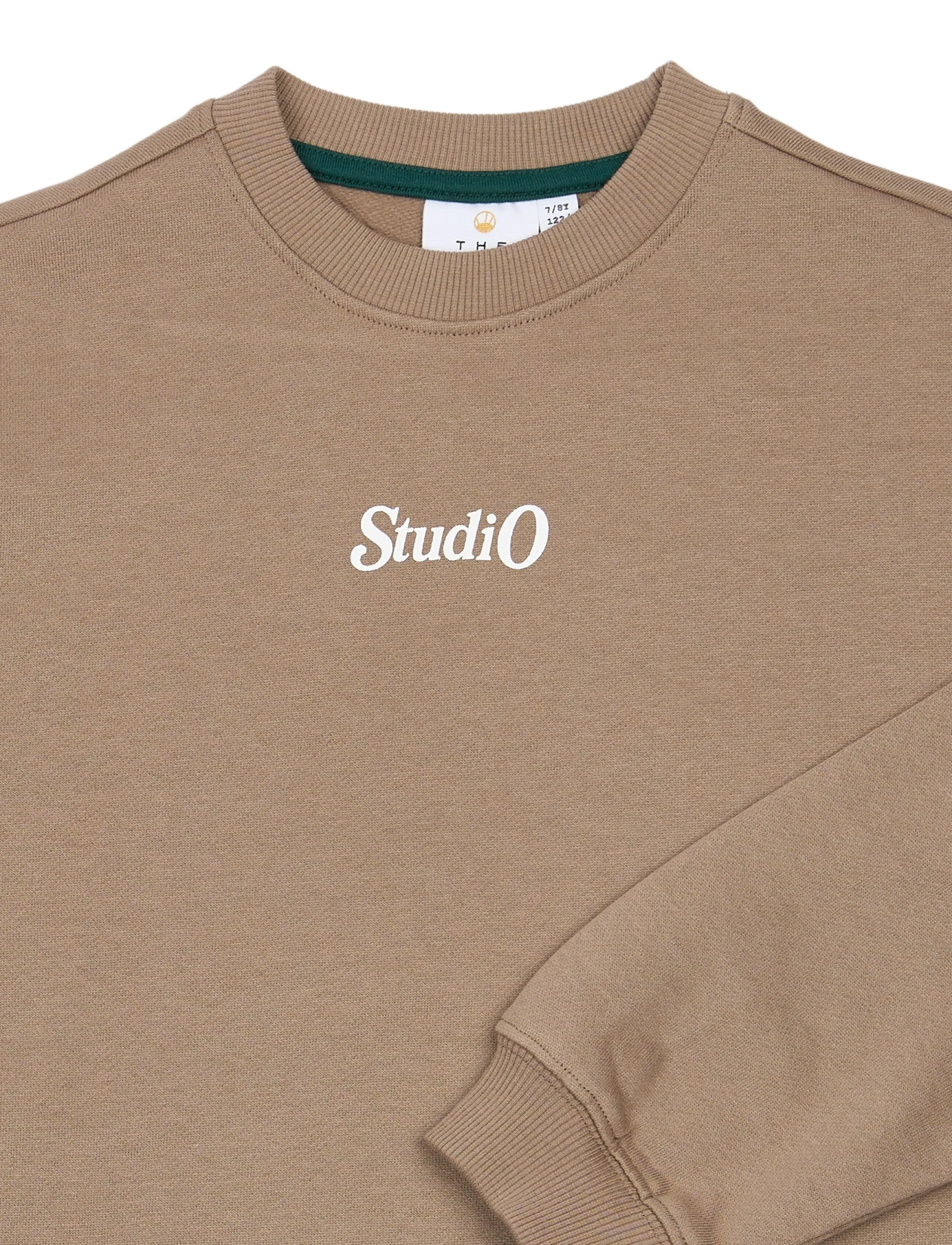 The New - TNVicente OS Sweatshirt - sweatshirts - taupe gray tn - 4