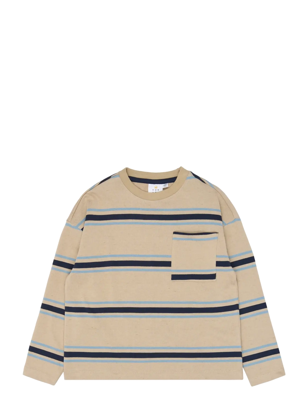 The New TNThor OS L_S Heavy Tee - The New - HUMUS / beige