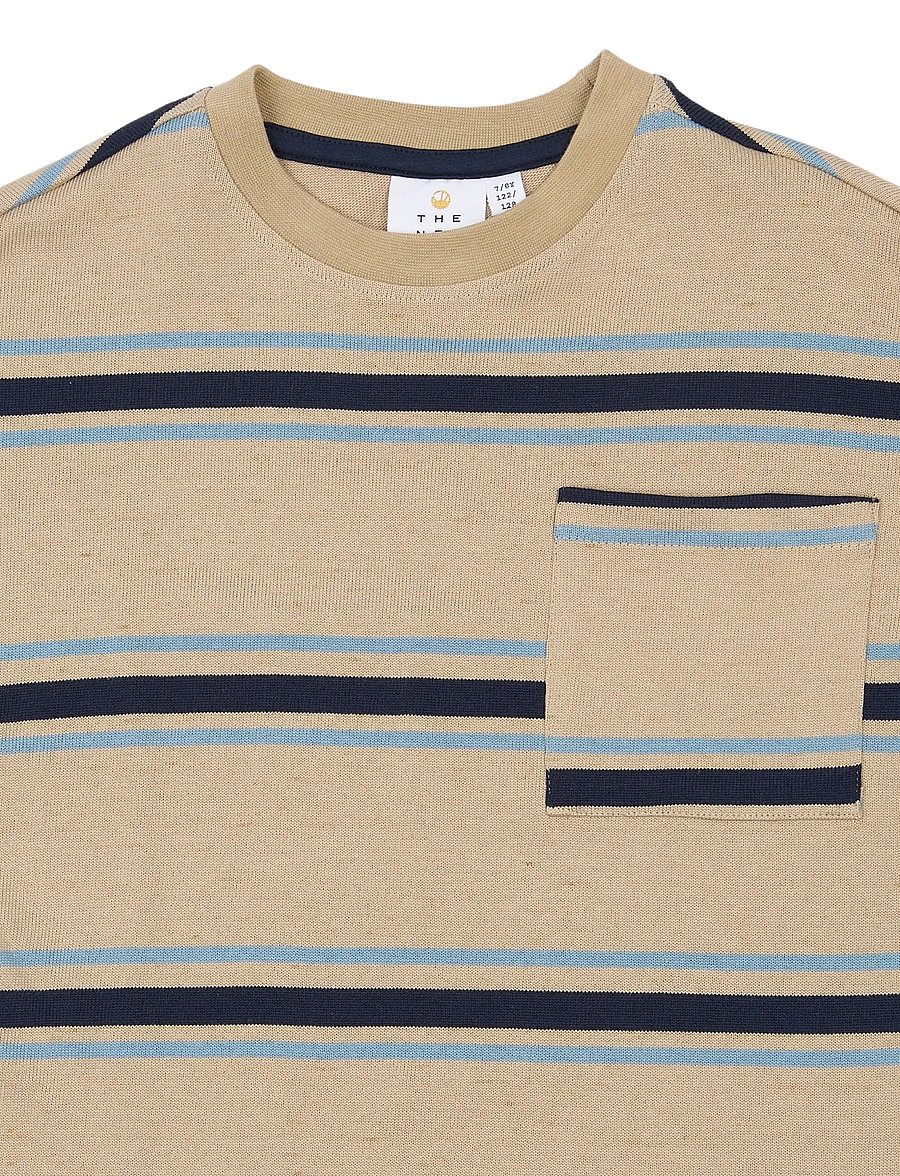 The New - TNThor OS L_S Heavy Tee - langærmede t-shirts - humus - 4