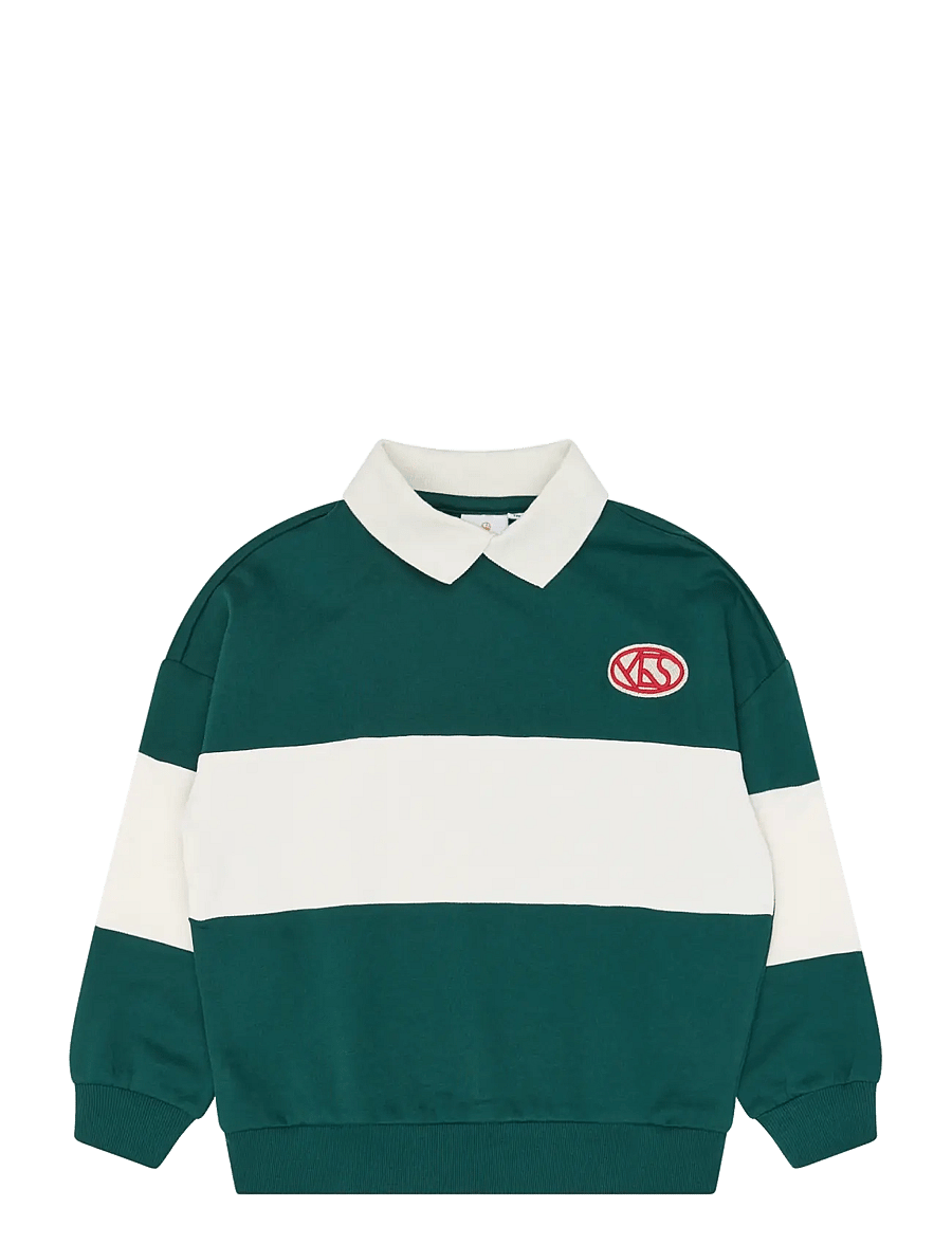The New - TNVirgil OS Polo Sweatshirt - langärmelig poloshirt - june bug - 1