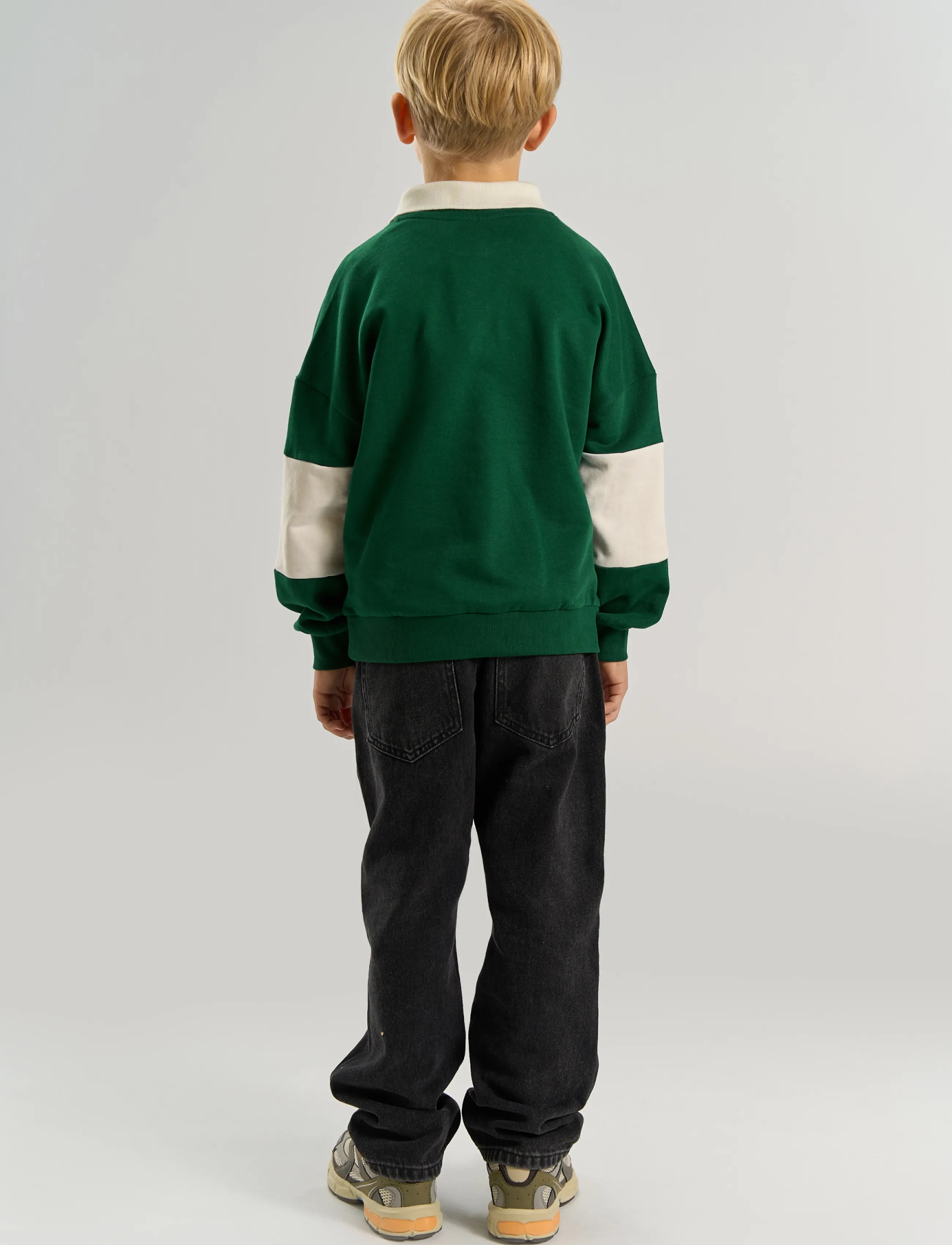 The New - TNVirgil OS Polo Sweatshirt - langärmelig poloshirt - june bug - 3