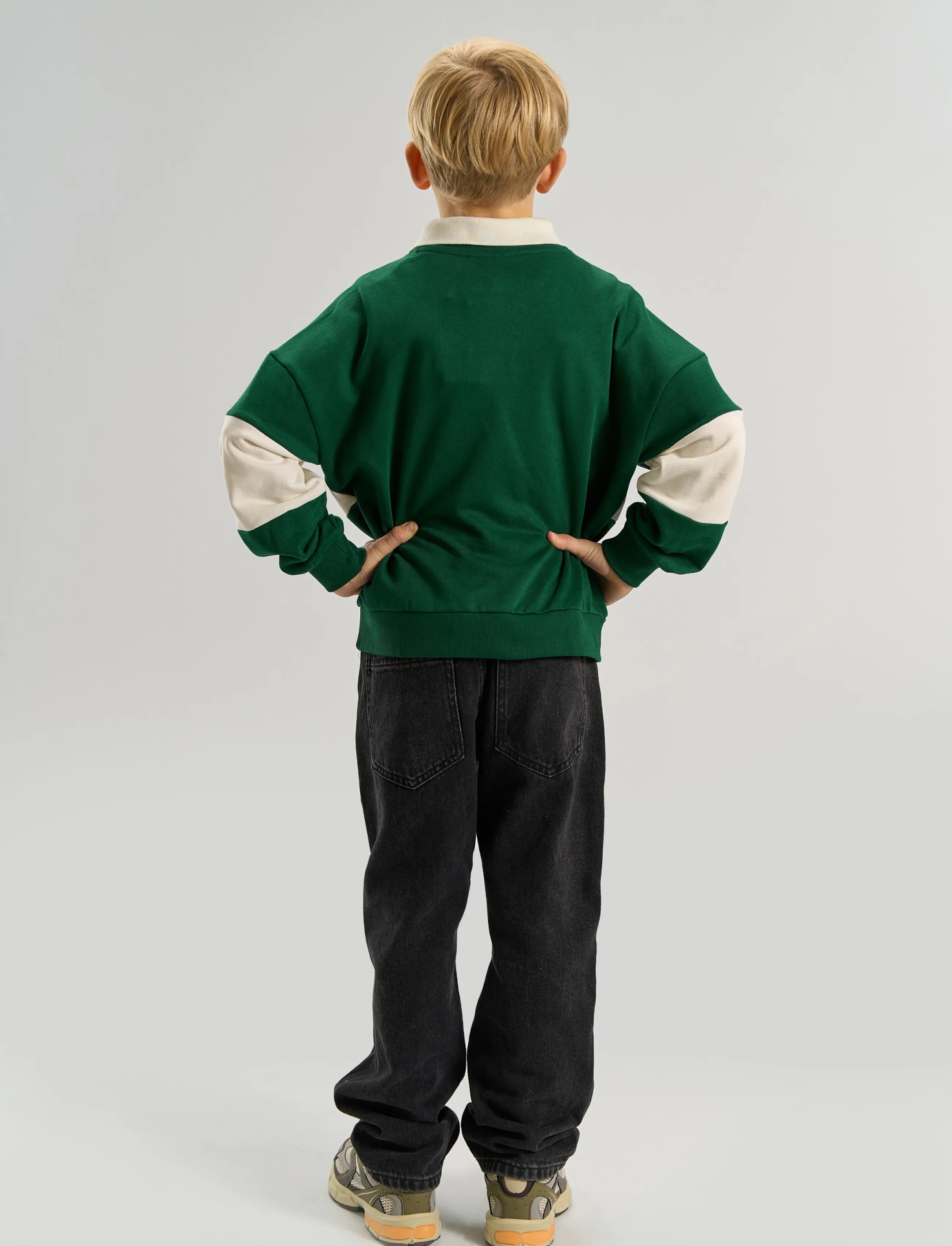 The New - TNVirgil OS Polo Sweatshirt - langärmelig poloshirt - june bug - 4