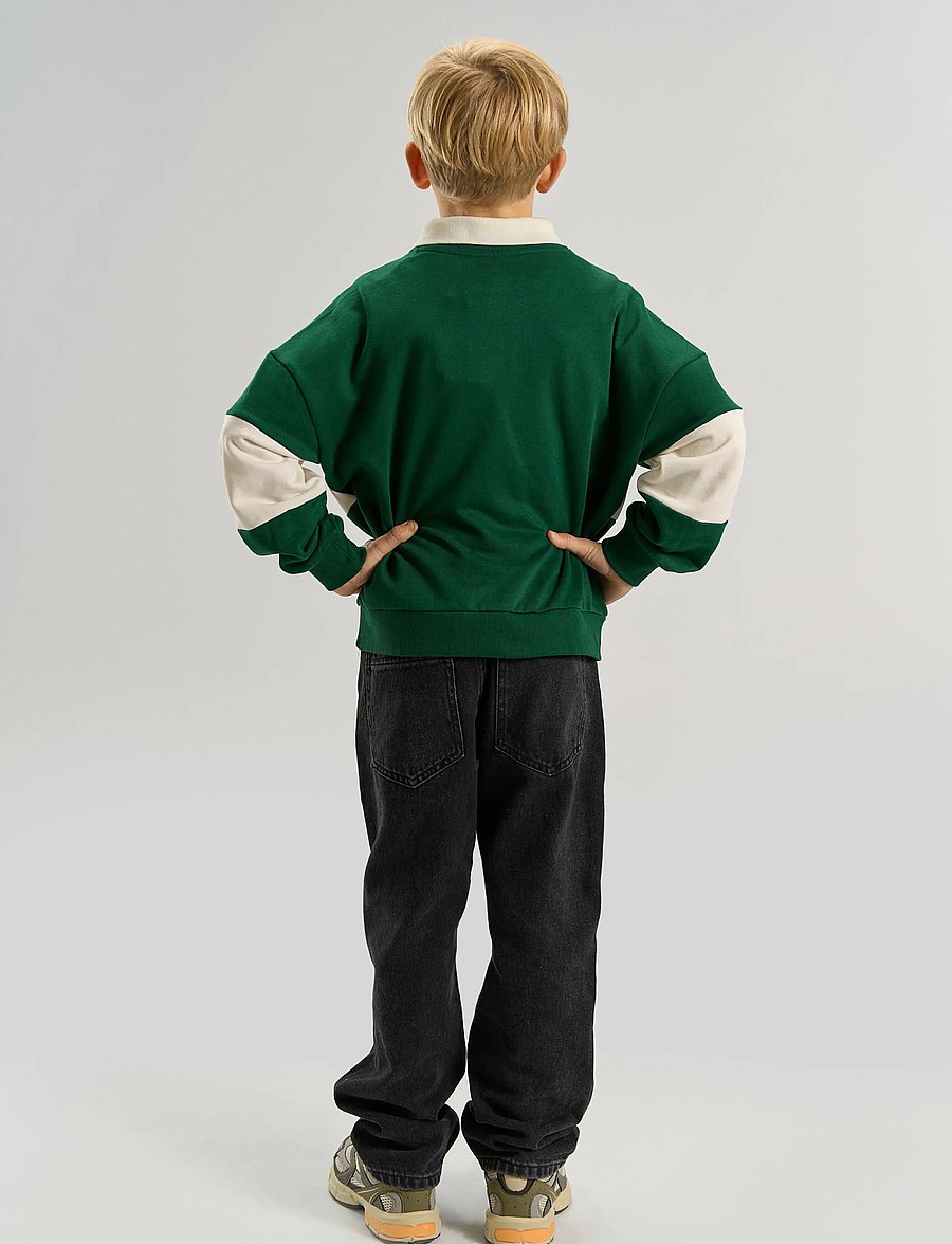 The New - TNVirgil OS Polo Sweatshirt - langärmelig poloshirt - june bug - 4
