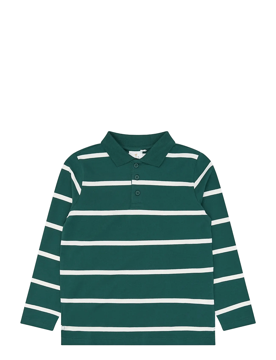 The New - TNVuk L_S Pique Polo - june bug striped - 1