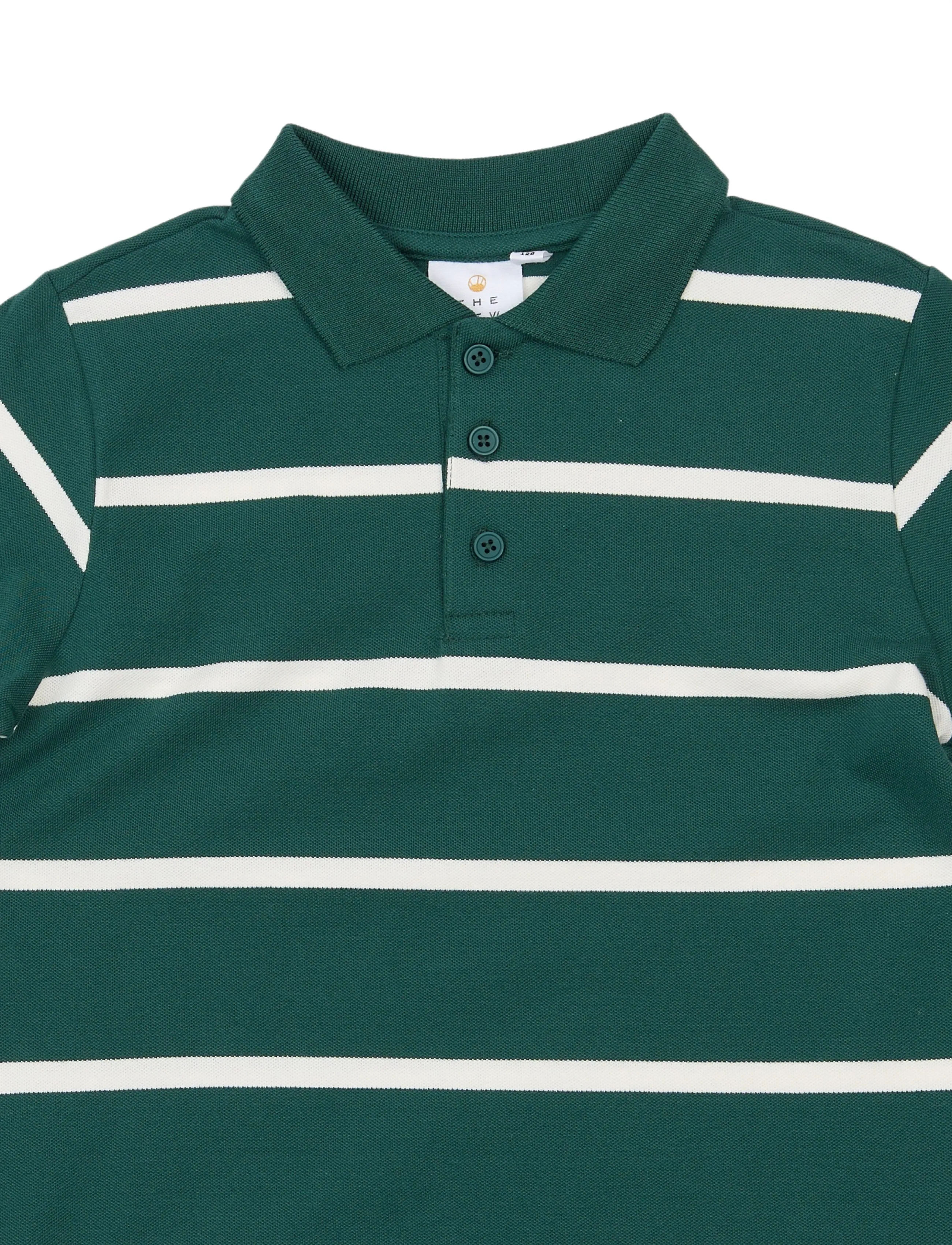 The New - TNVuk L_S Pique Polo - june bug striped - 4
