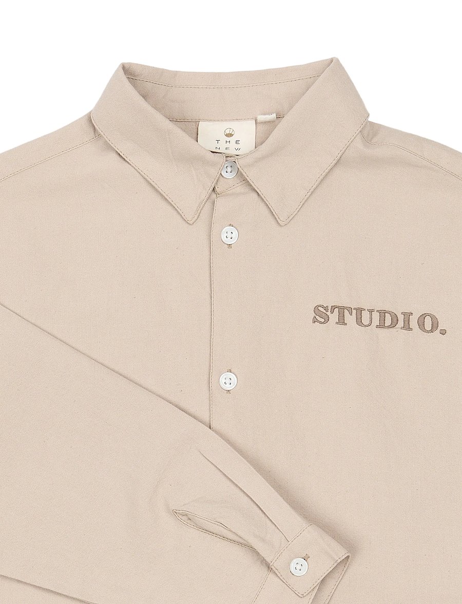 The New - TNVale OS L_S Shirt - langärmlige hemden - humus - 2
